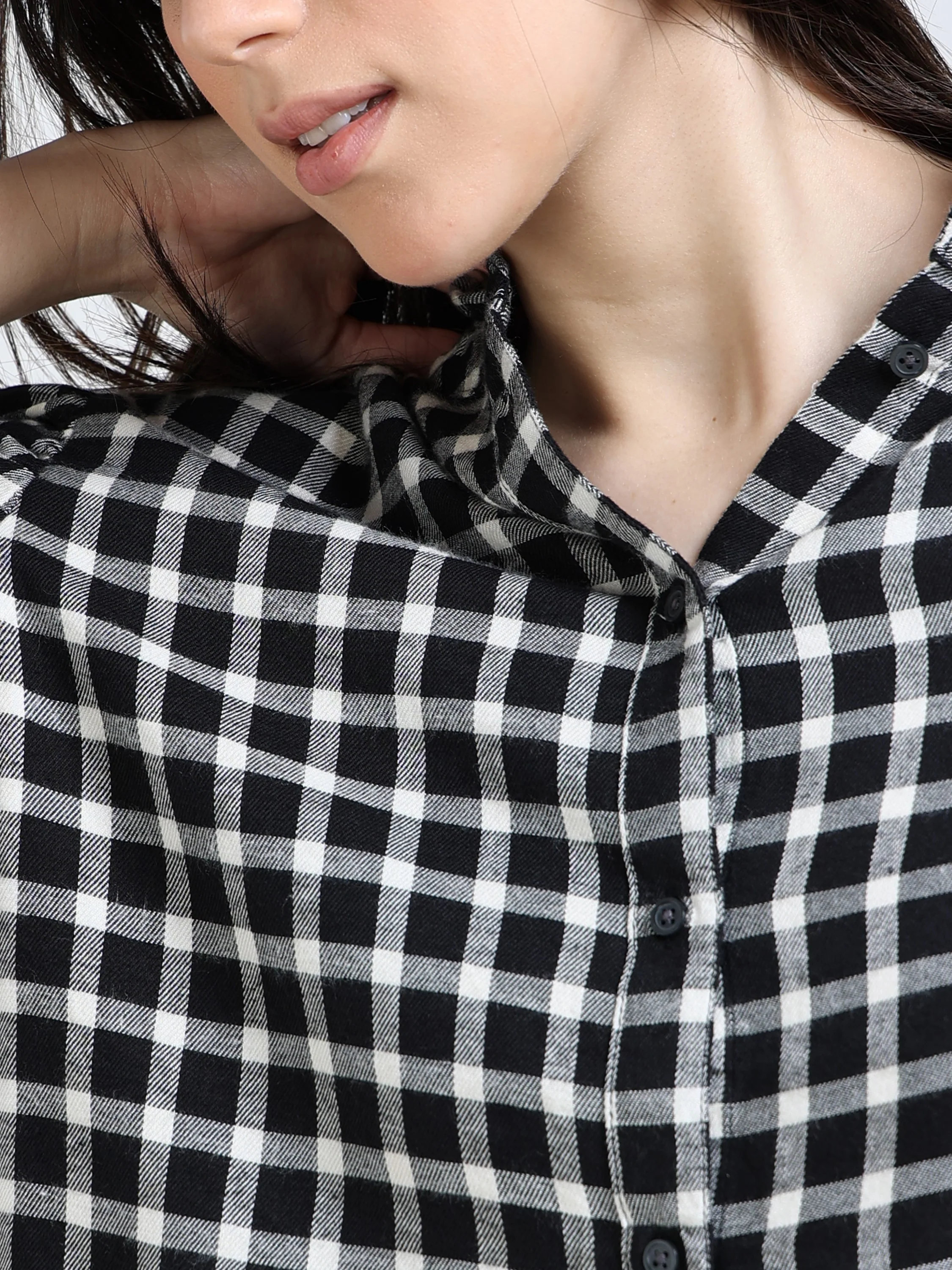 Women Soft Cotton Brushed Shirt - Image 3