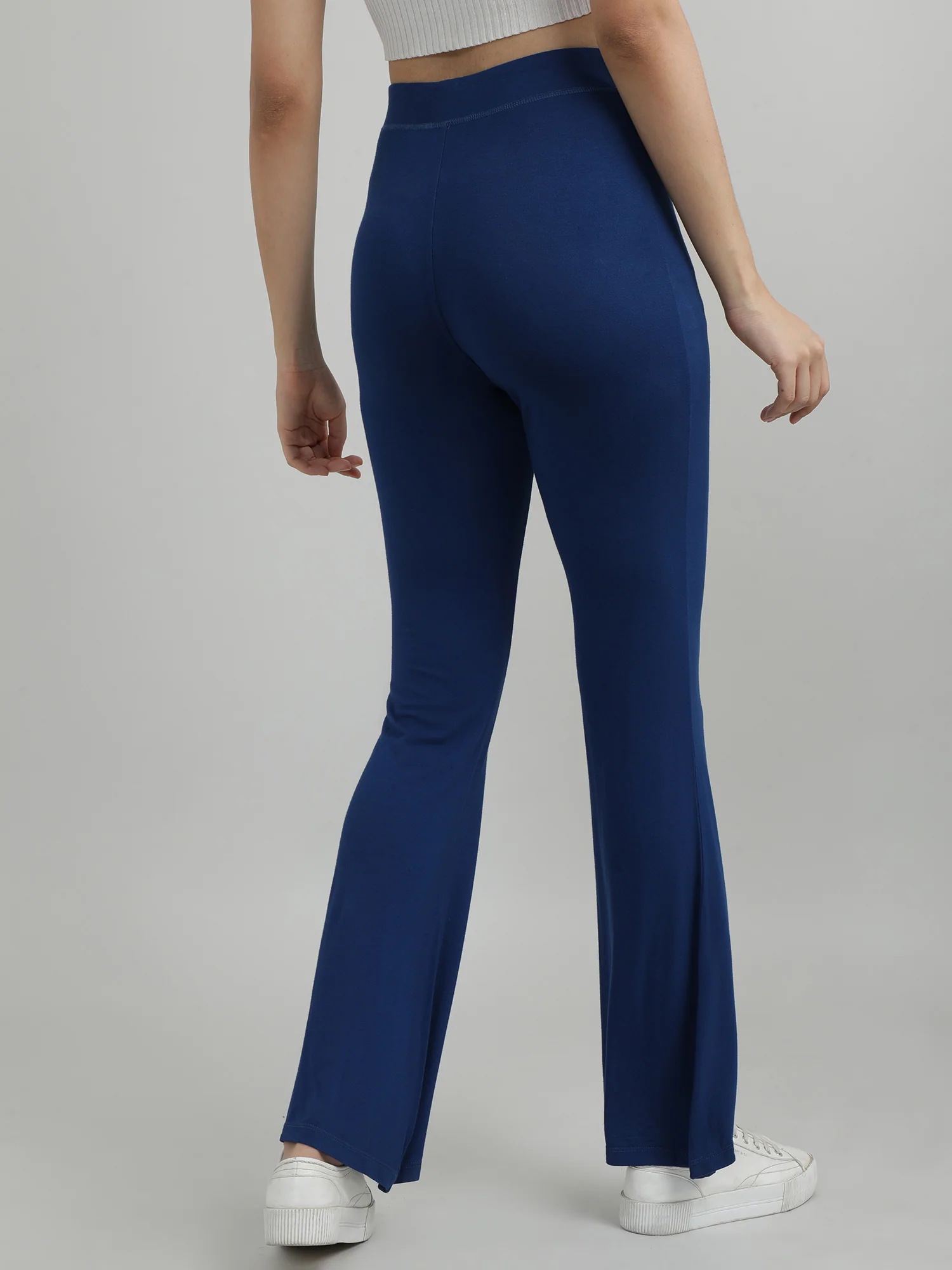 Women Blue Ankle Length Lounge Pants - Image 5