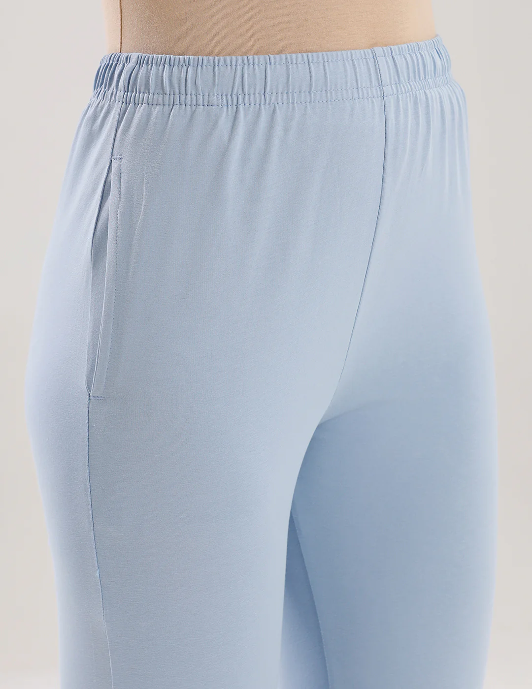 Women Blue Casual Pants - Image 5