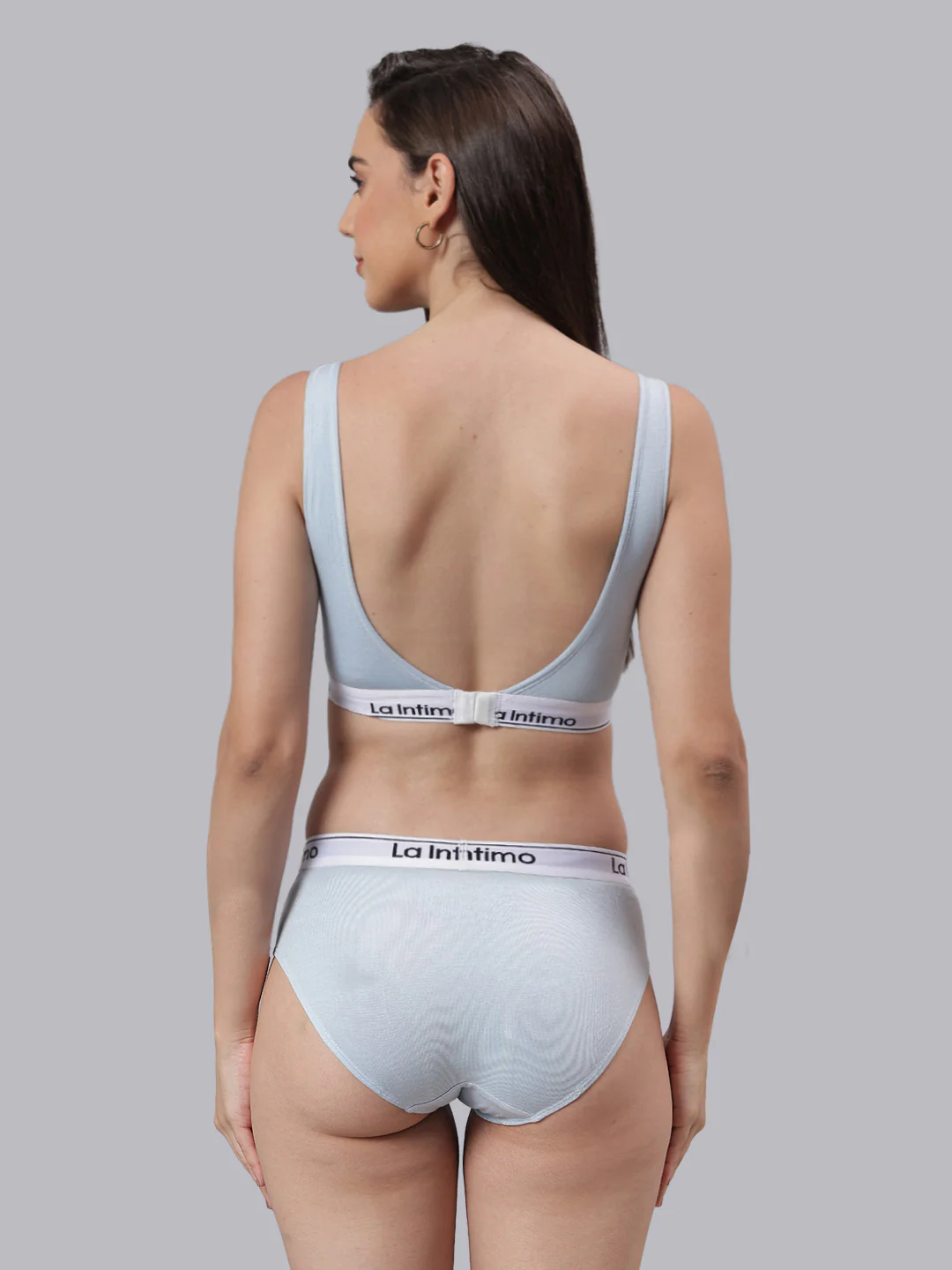 Women Plush Beauty T-Shirt Bra Combo Set - Image 2