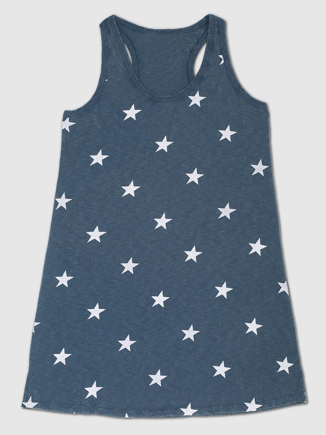 Women Blue Beach Vintage Midi Dress - Image 8