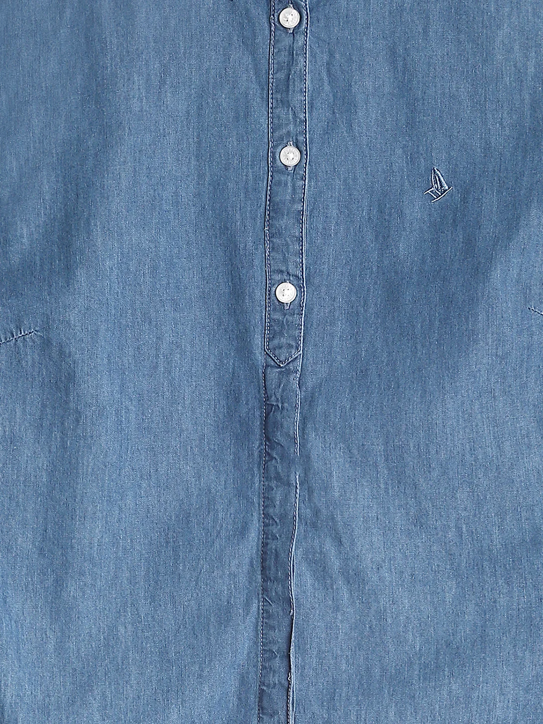 Women Blue Regular Fit Shirt - Image 8