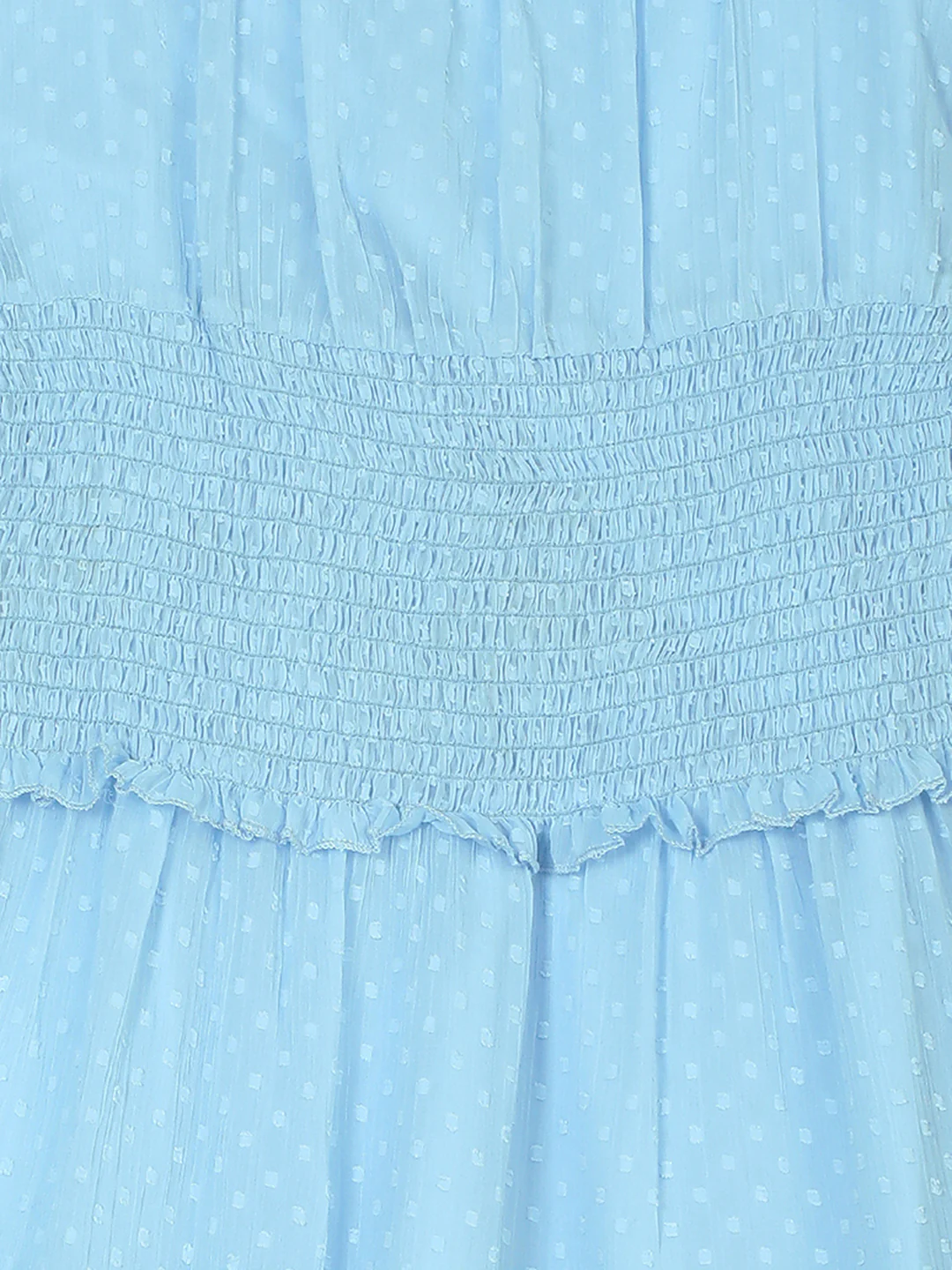 Women Blue Brunch Ready Dress - Image 8