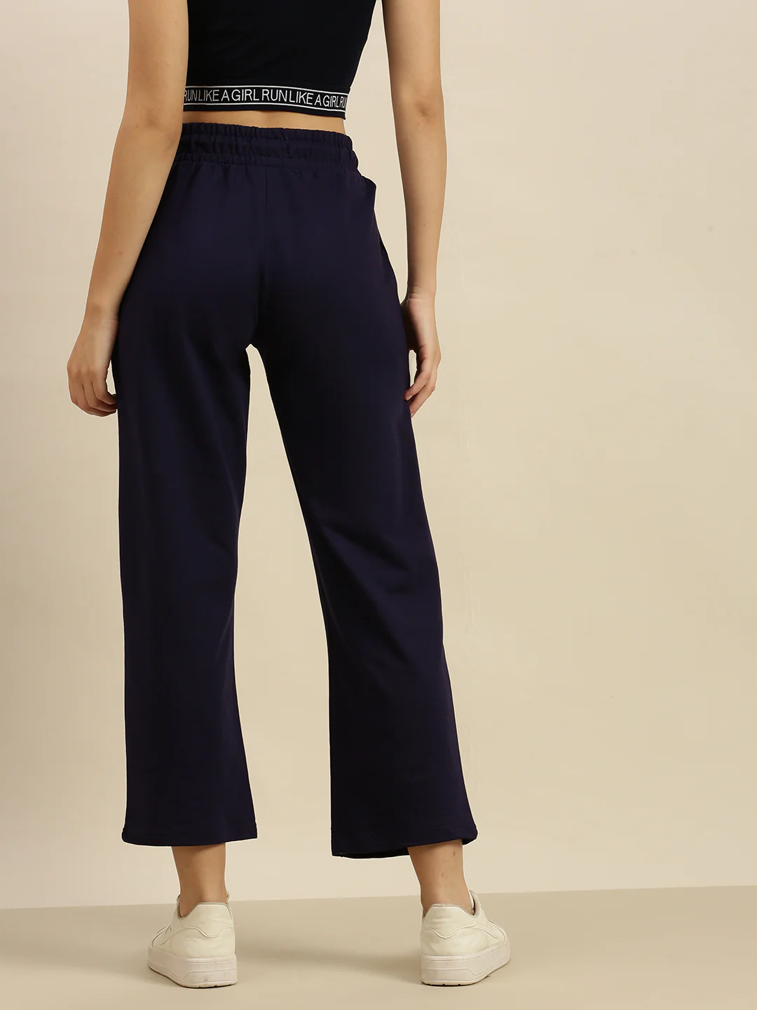 Women Blue Winter Jogger - Image 2