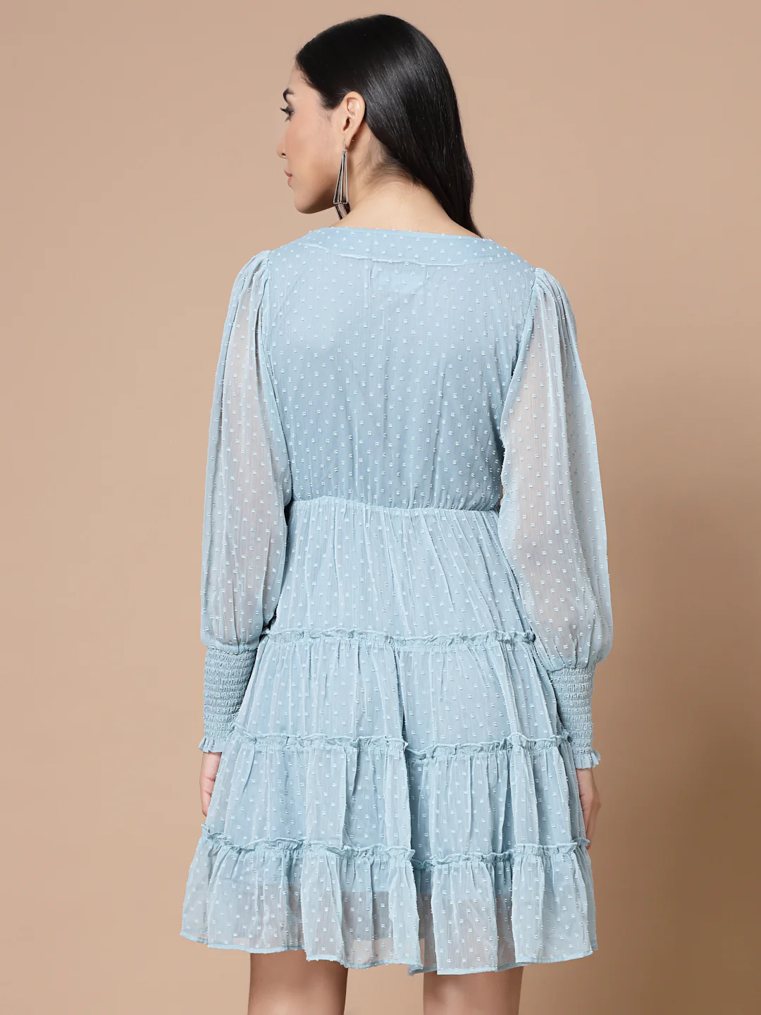 Women Body Odour Free Mini Dress - Image 5