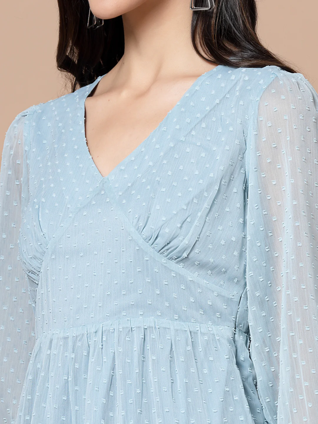 Women Body Odour Free Mini Dress - Image 7