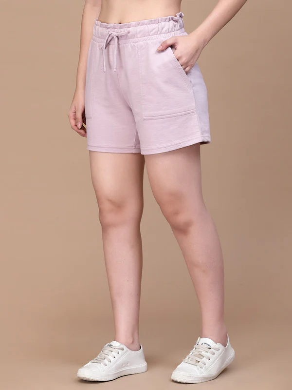 Women Pink Odour Free Shorts - Image 3