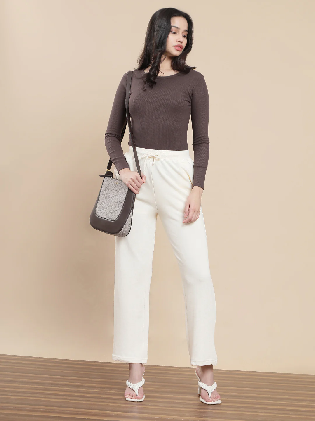 Women Brown Casual Top - Image 5
