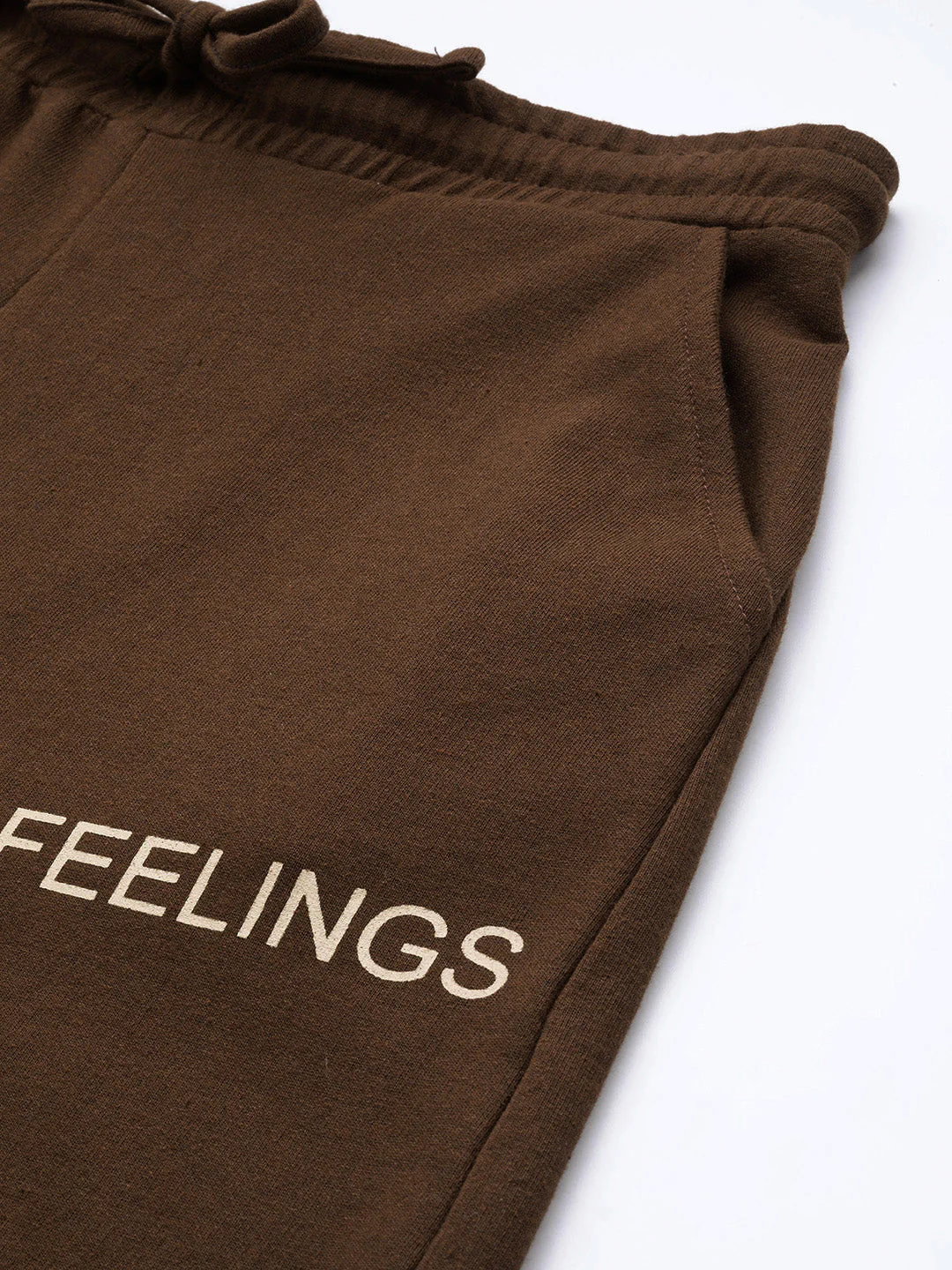 Women Brown FEELING Track Pants - Image 6
