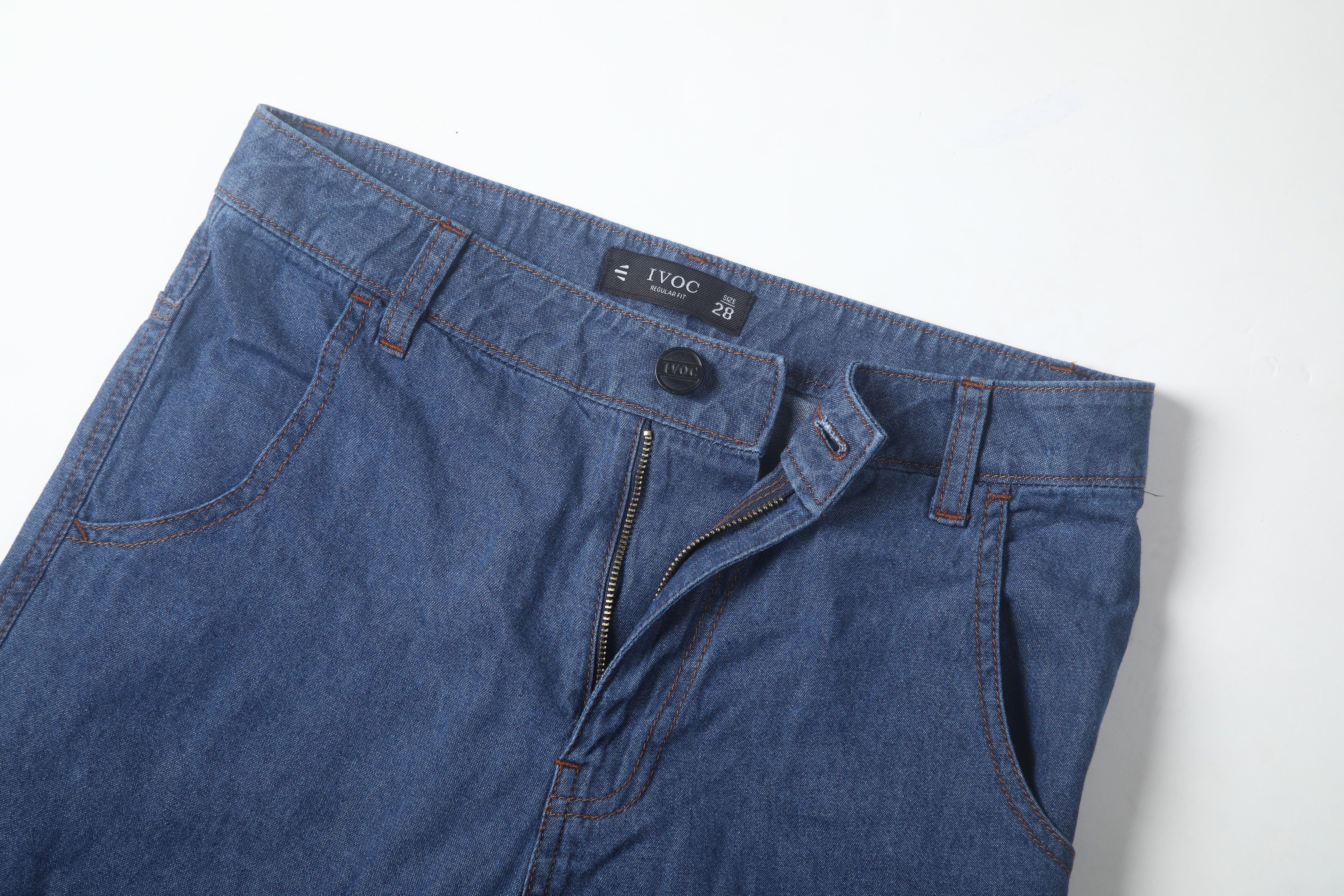 Women Classic Low Distress Jeans - Image 6