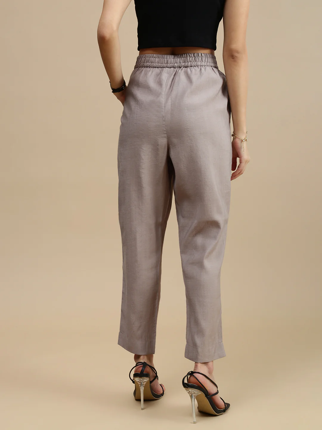 Women Copper Festive Pants - Image 3