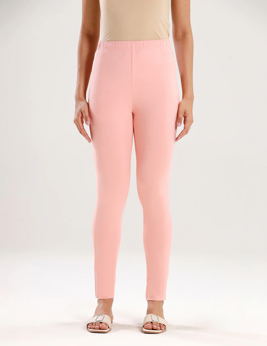 Women Coral Casual Pants - Image 2