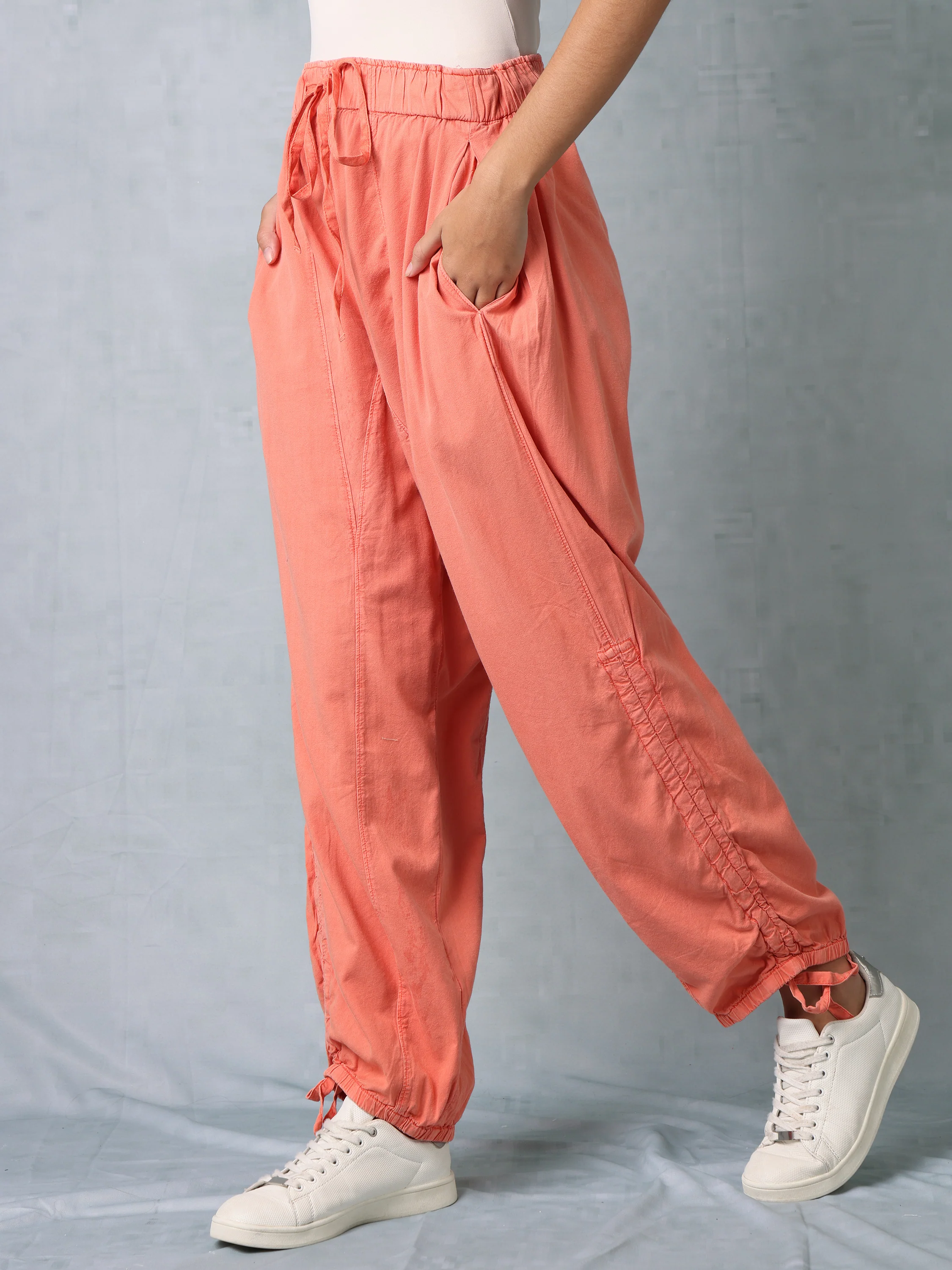 Women Coral Comfort fit Pant - Image 3
