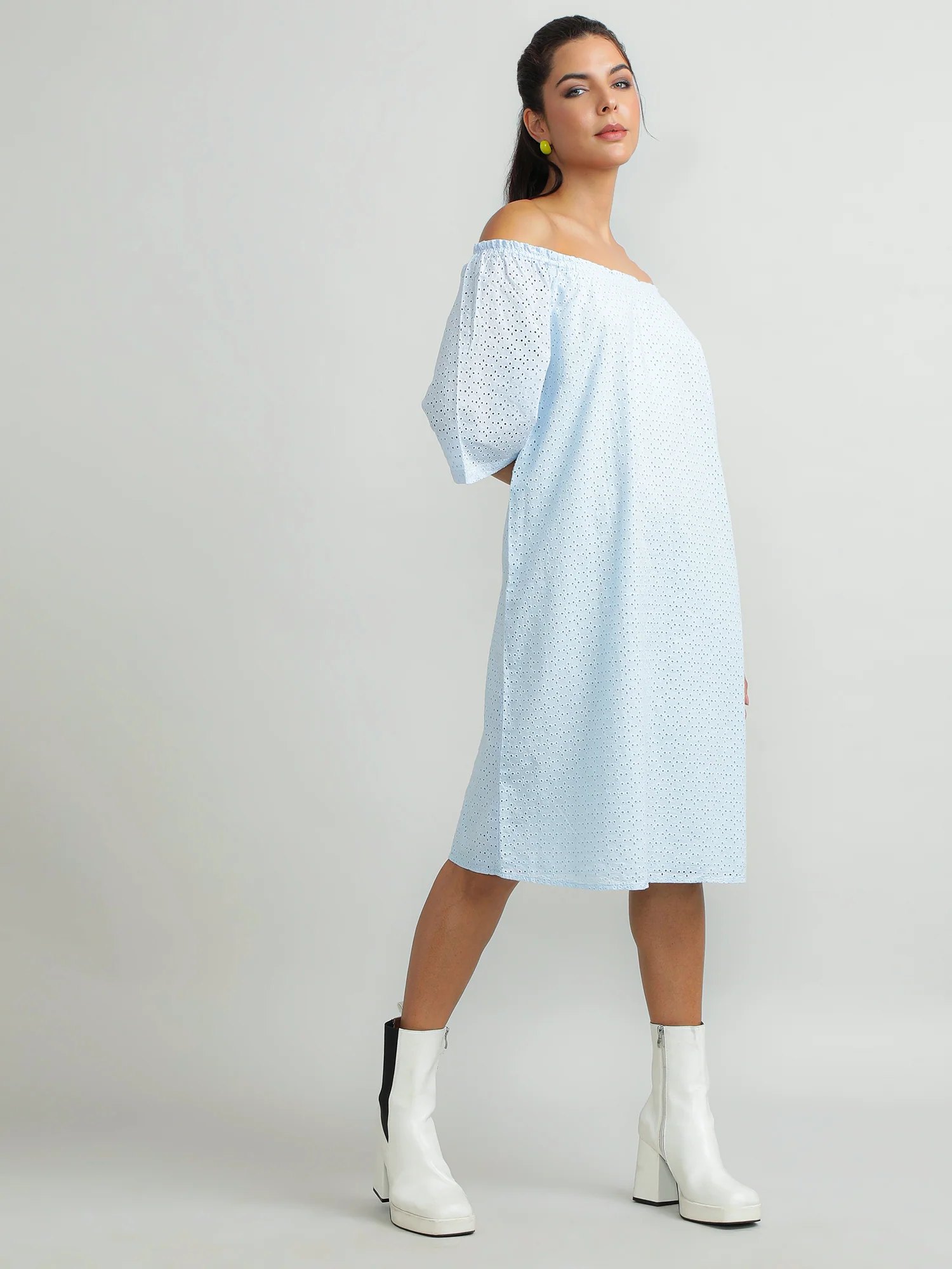 Women Cotton Beach Dress - Image 4