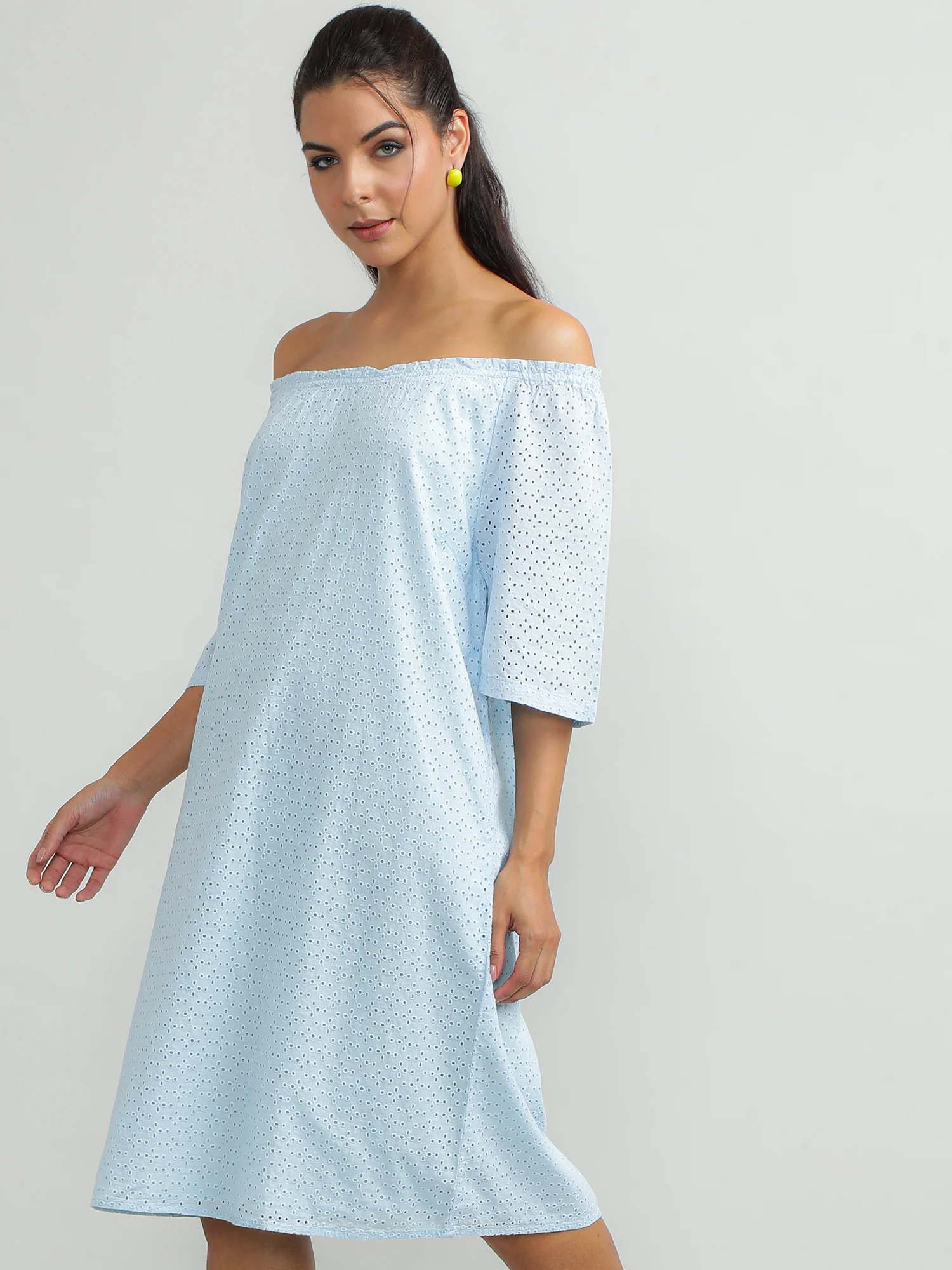 Women Cotton Beach Dress - Image 5