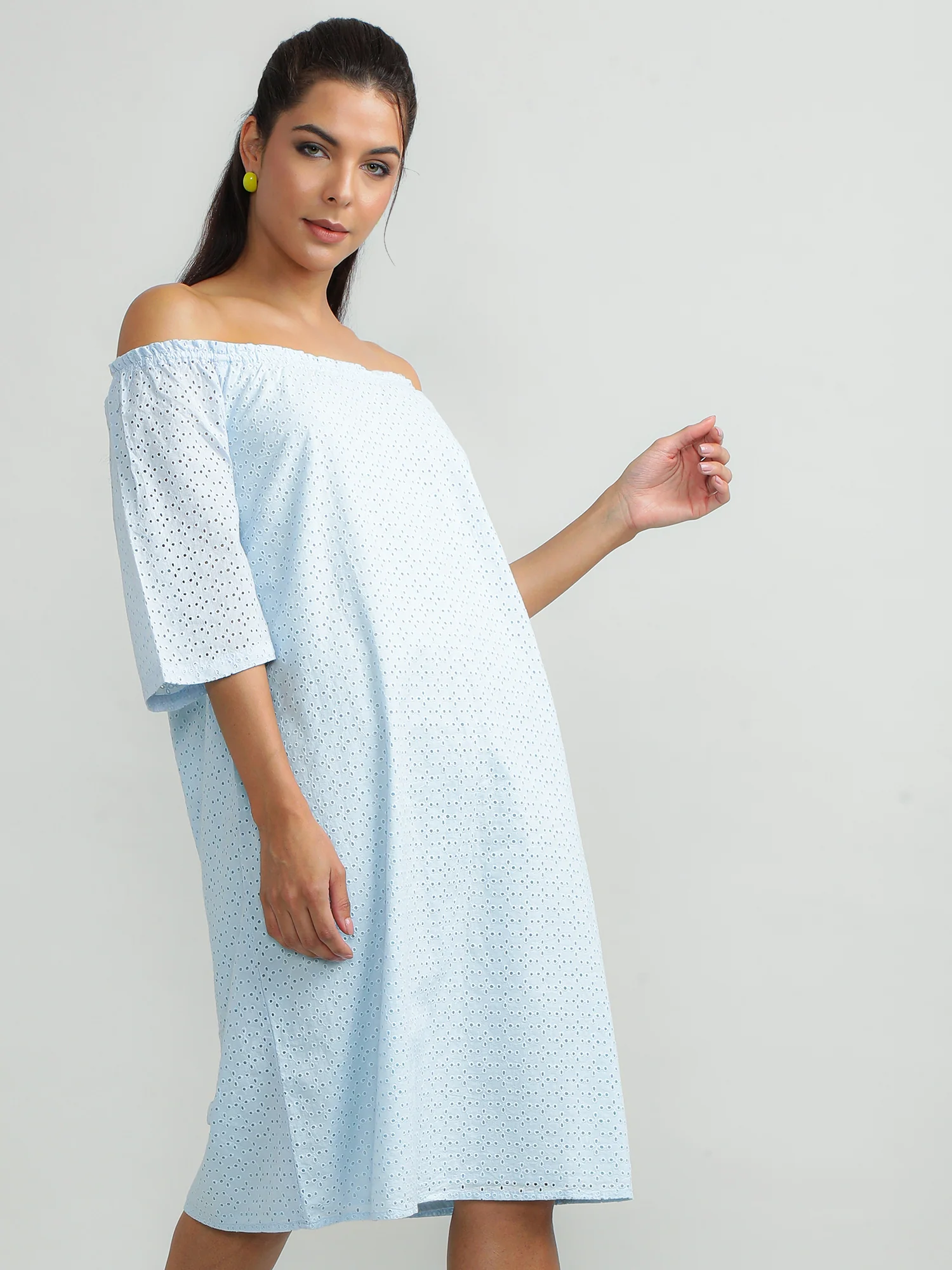 Women Cotton Beach Dress - Image 7