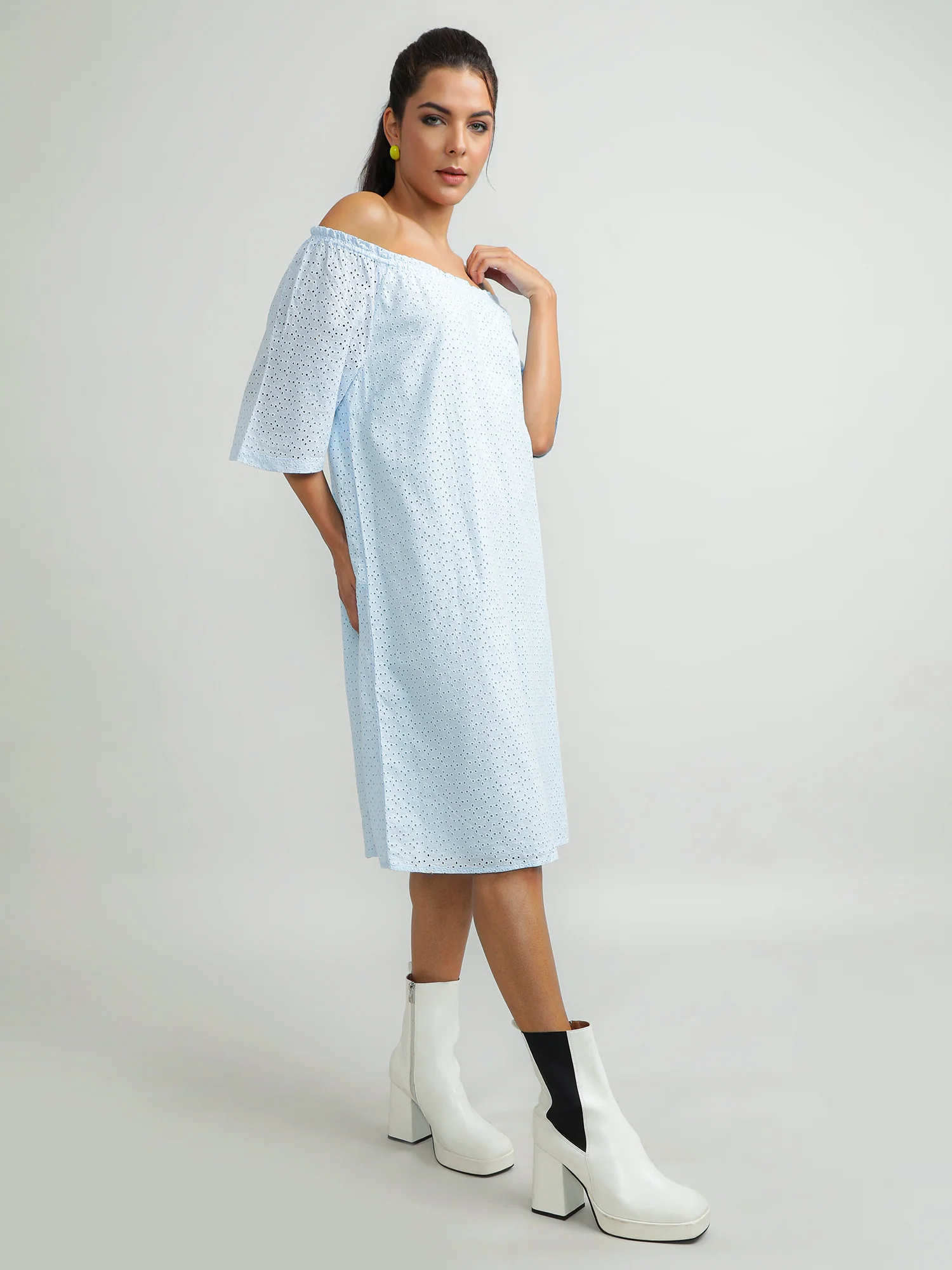Women Cotton Beach Dress - Image 9