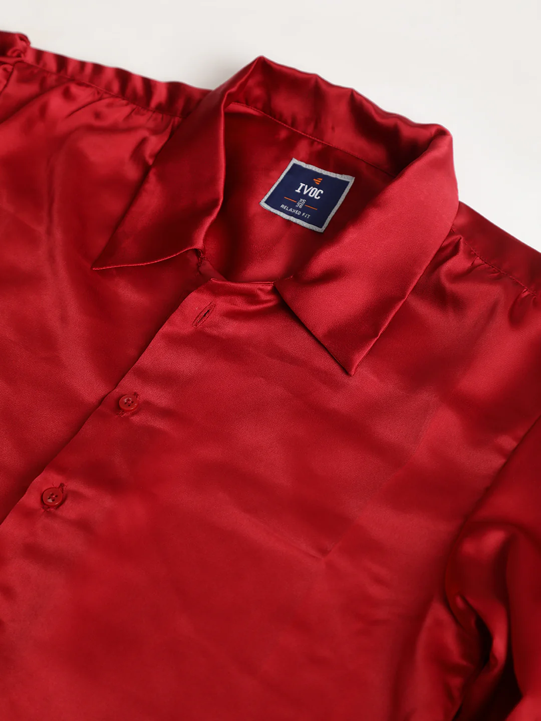Women Cotton Shirt Style Satin Top - Image 6