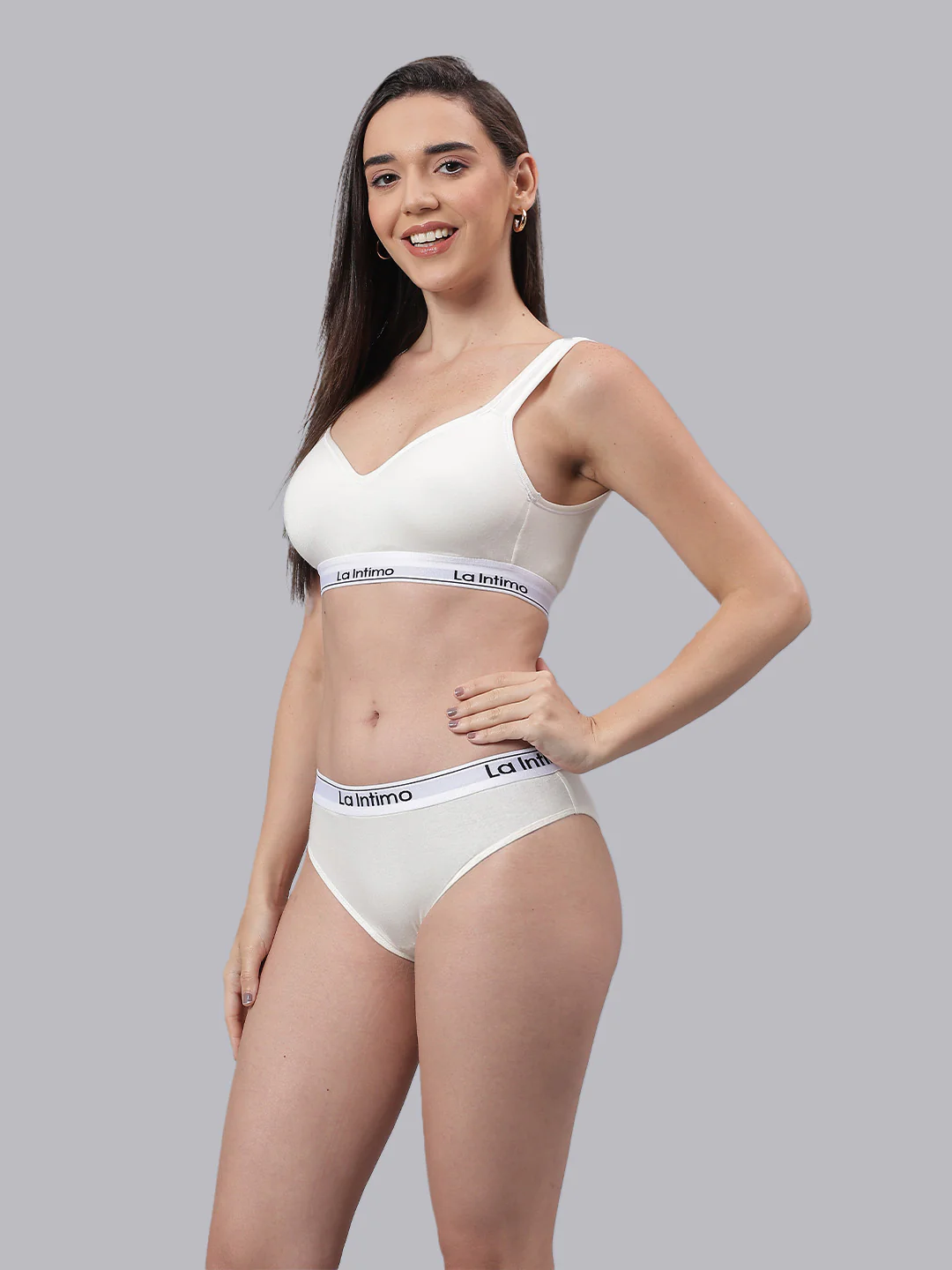Women Beaut Bikini T-Shirt Bra Combo Set - Image 3