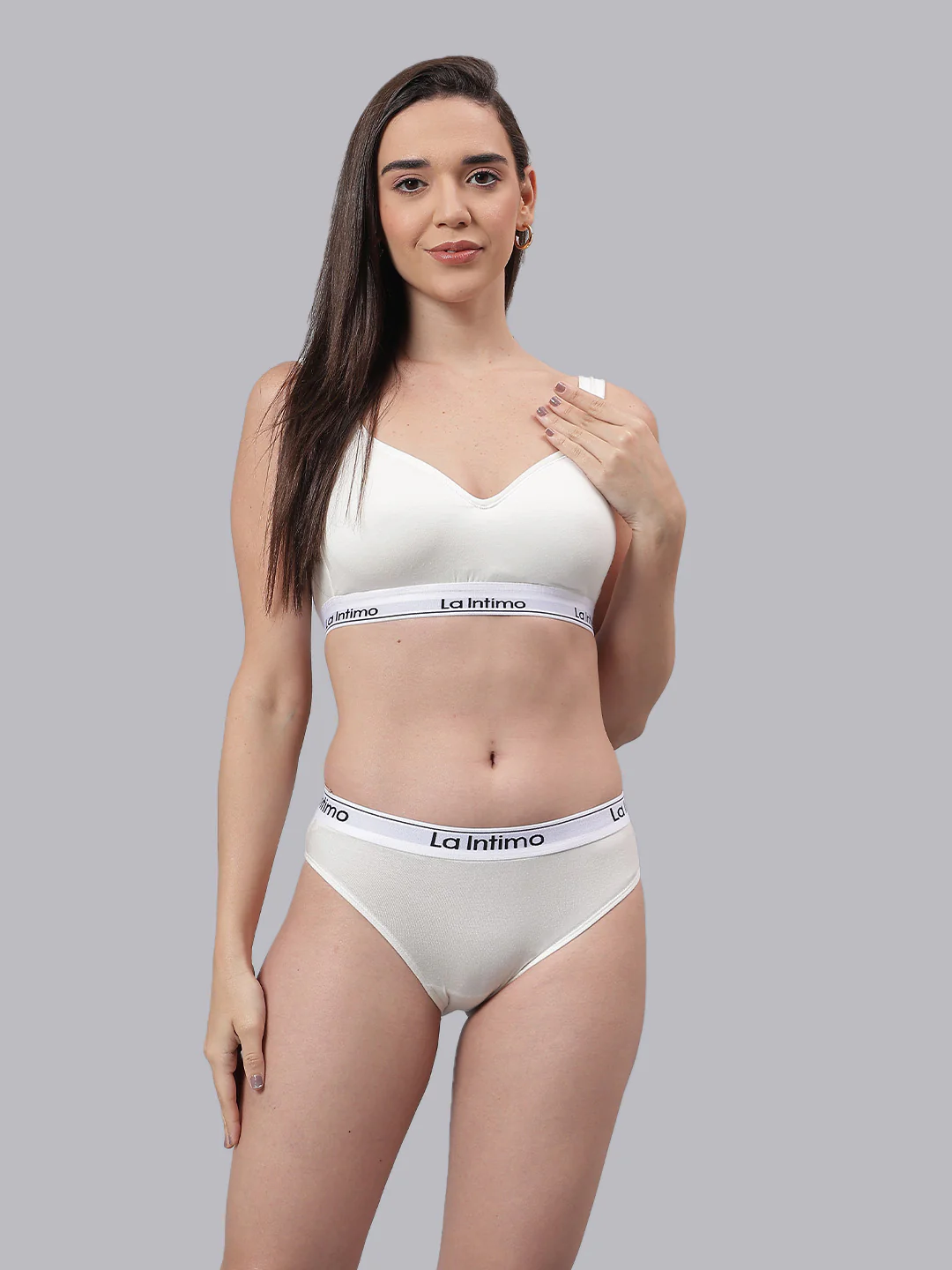 Women Beaut Bikini T-Shirt Bra Combo Set - Image 5