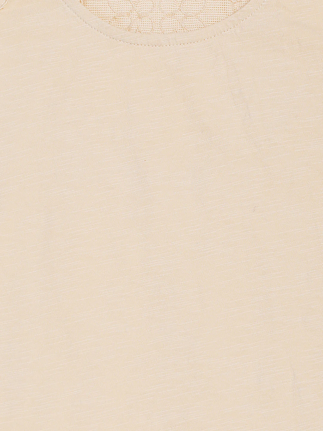 Women Cream Comfort Fit Tank Top - Image 8