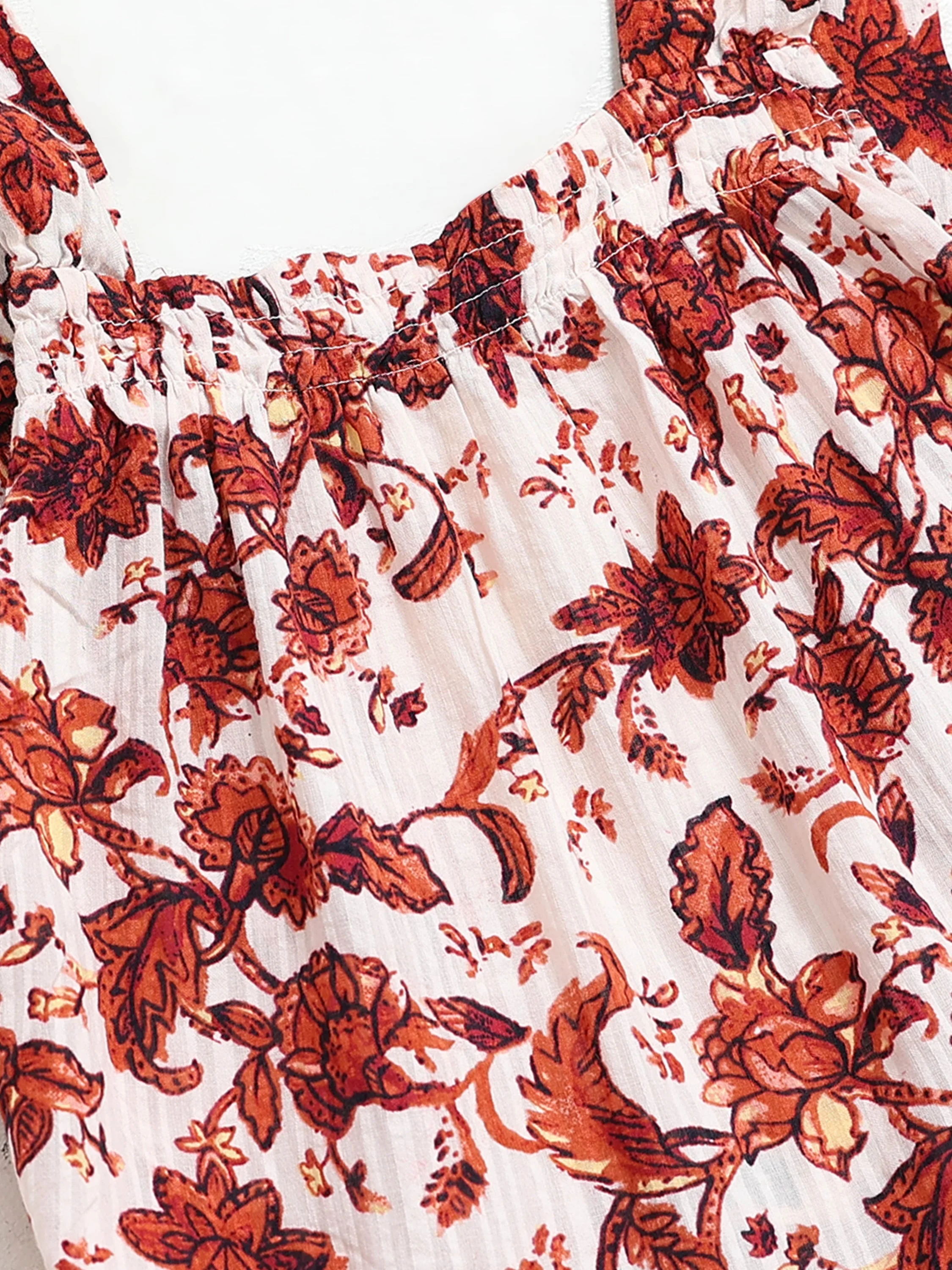 Women Floral Printed Maxi Dress - Image 7