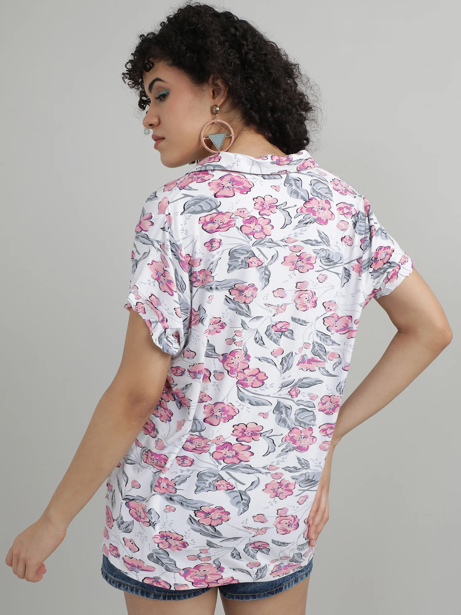 Women Floral Relaxed Fit Sleepwear - Image 5