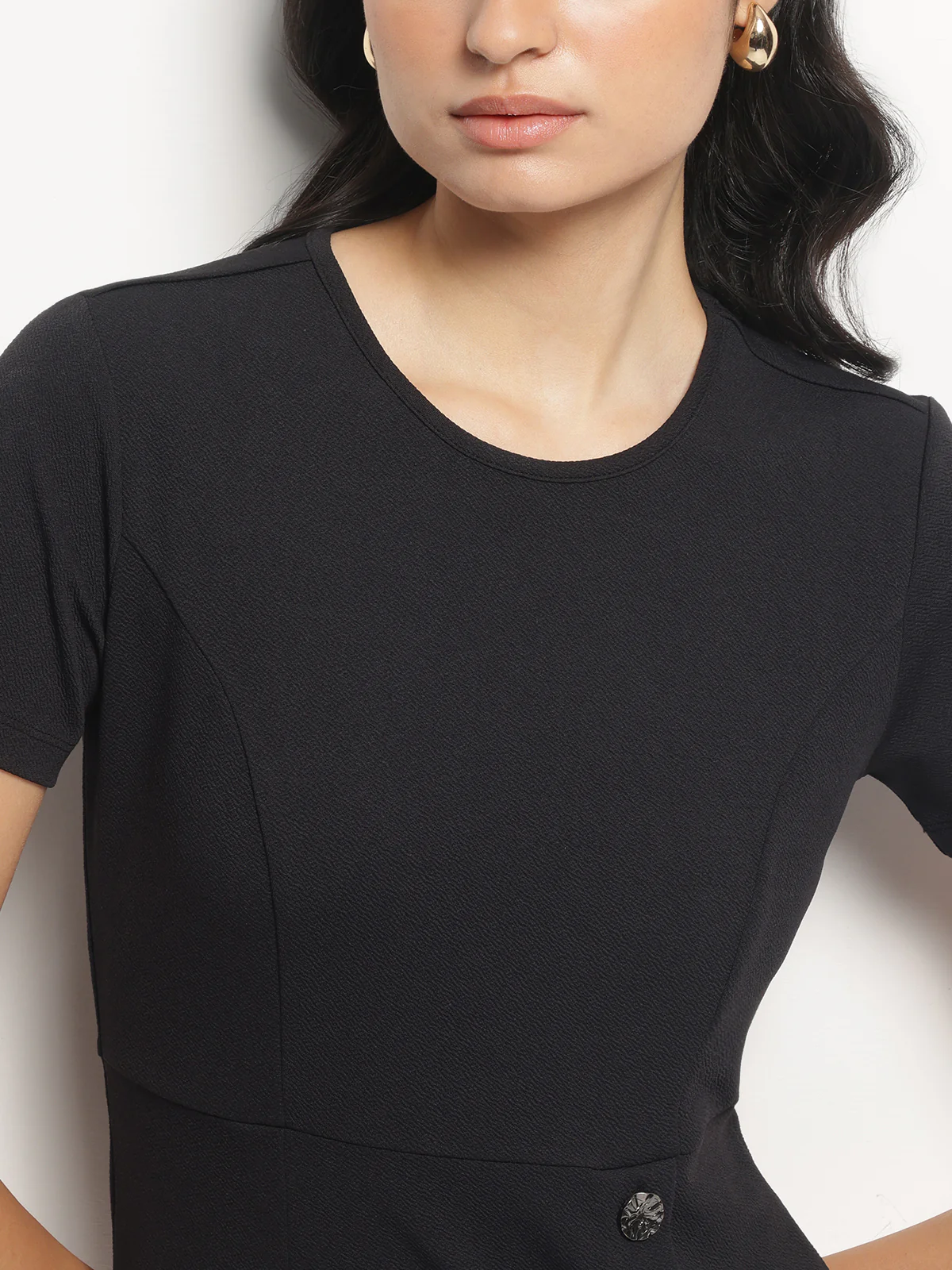 Women Front Slit Bodycon Dress - Image 6