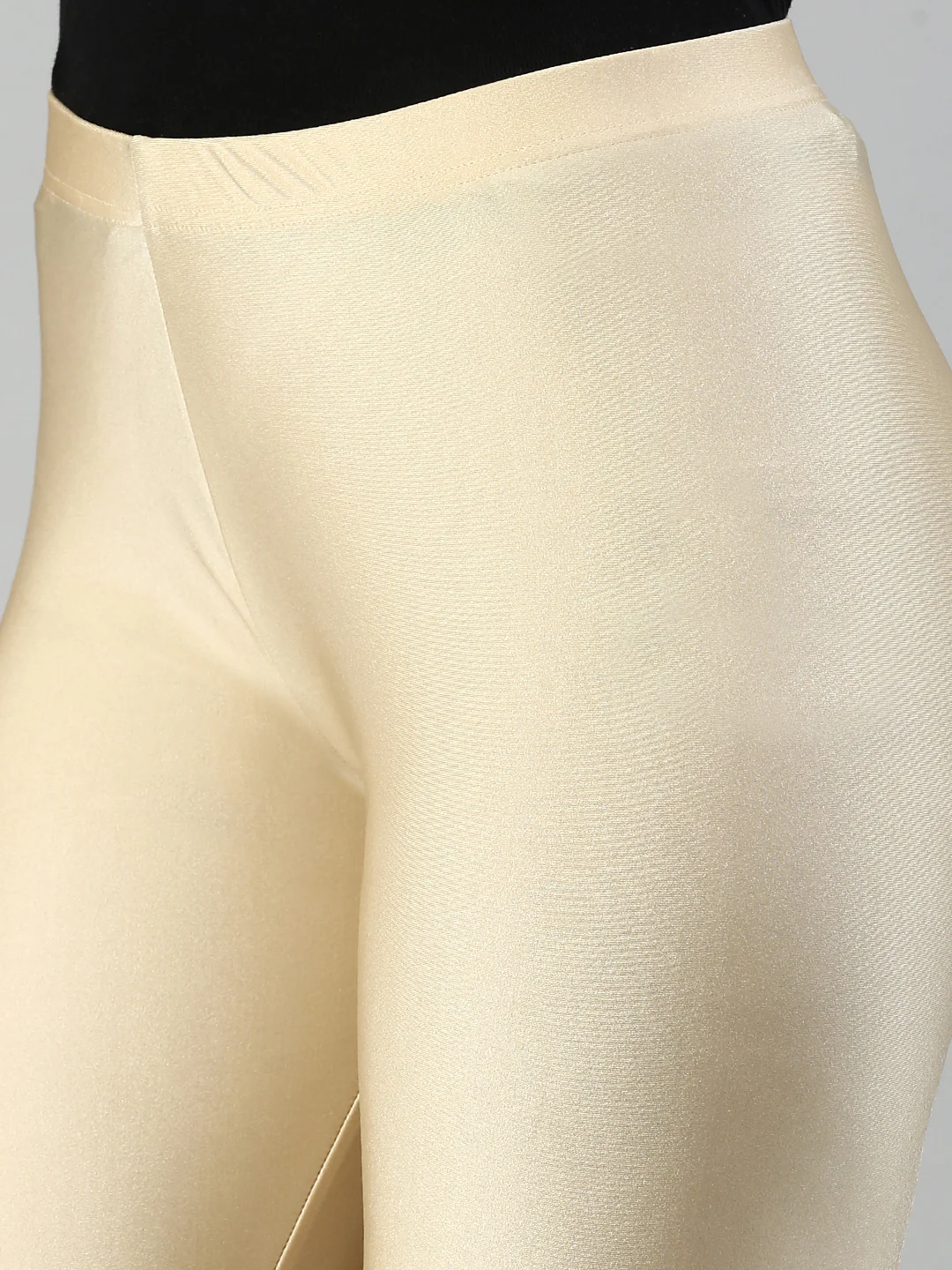 Women Gold Festive Leggings - Image 5