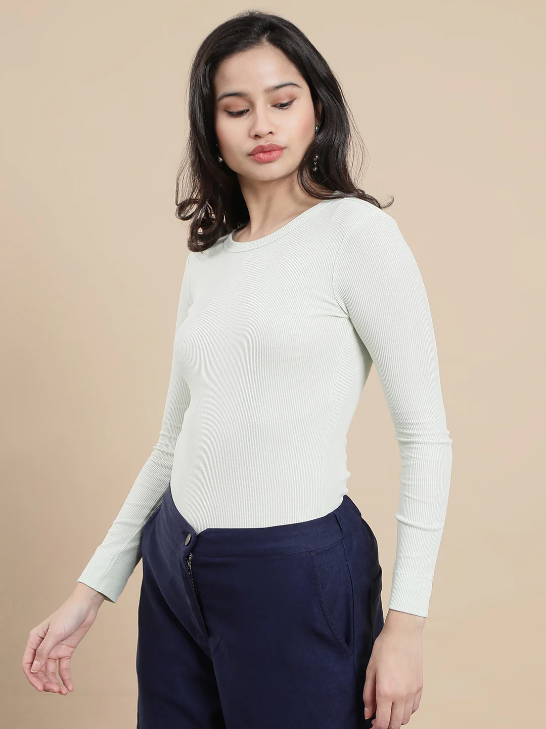 Women Green Casual Top - Image 3
