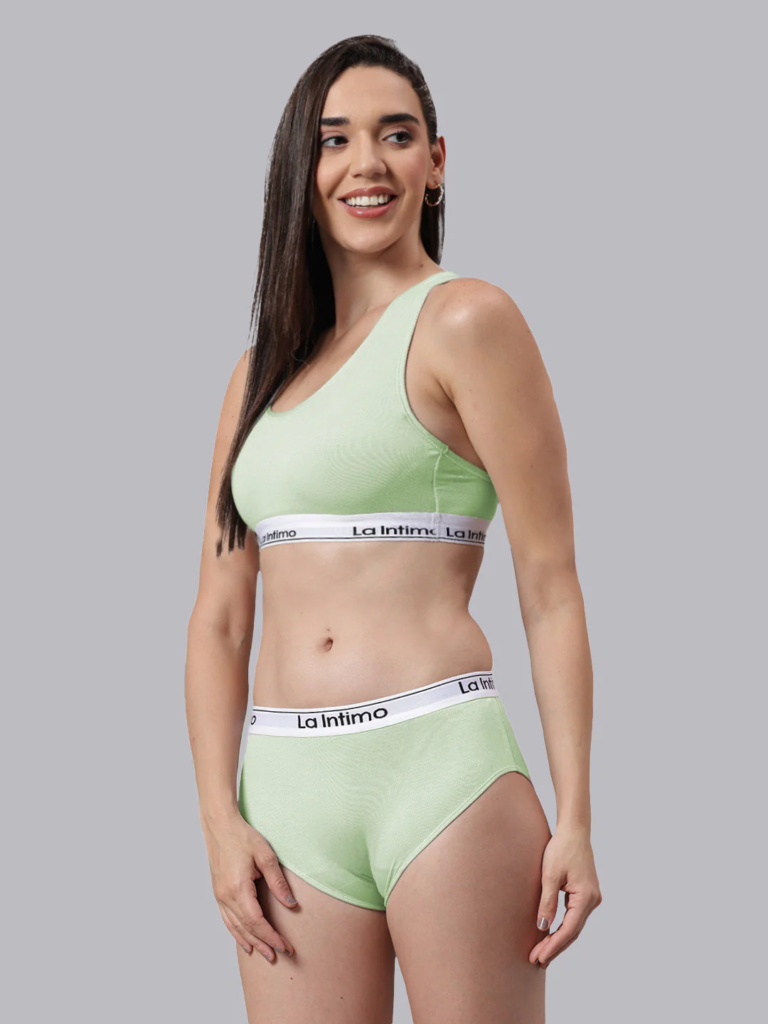 Women Laidback Hipster RacerBack Combo Set - Image 3