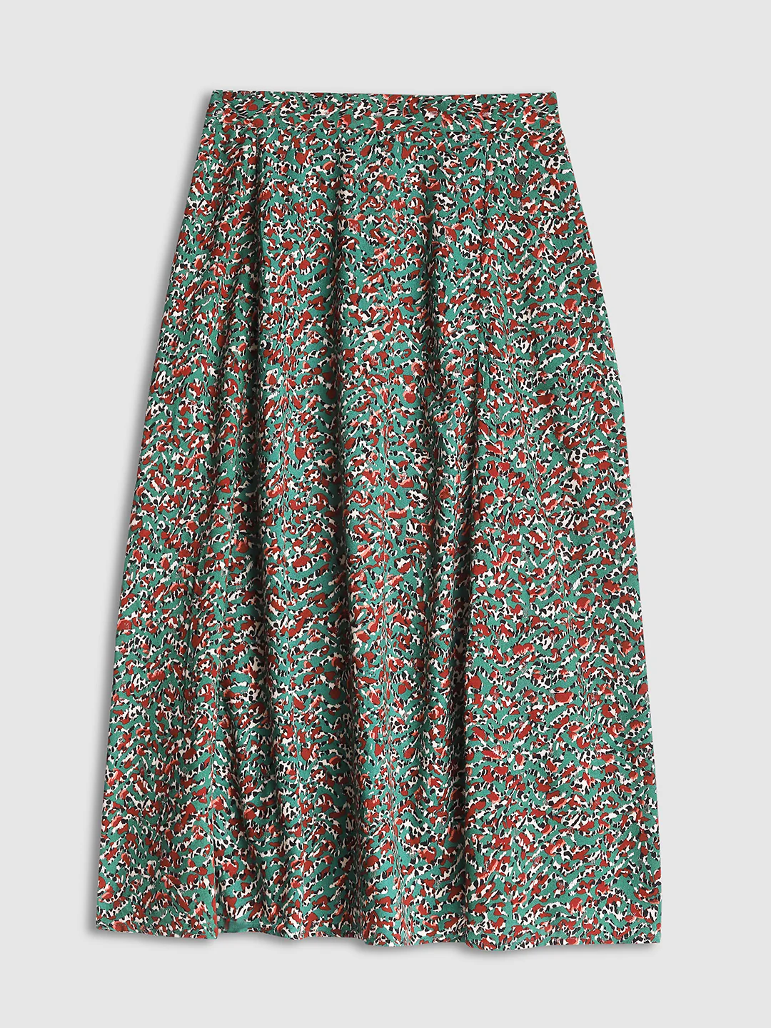 Women Green Regular Fit Skirt - Image 7