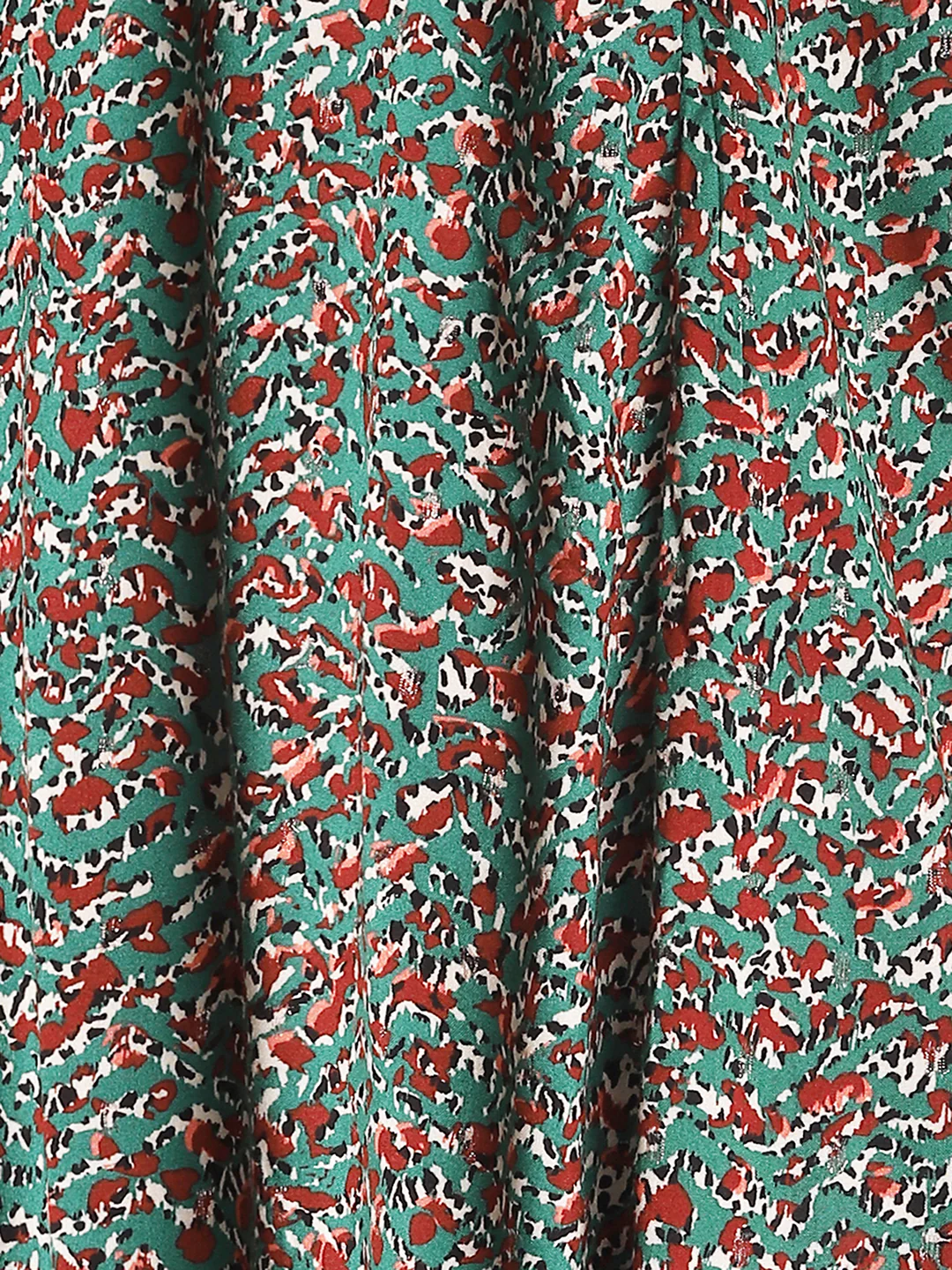 Women Green Regular Fit Skirt - Image 8