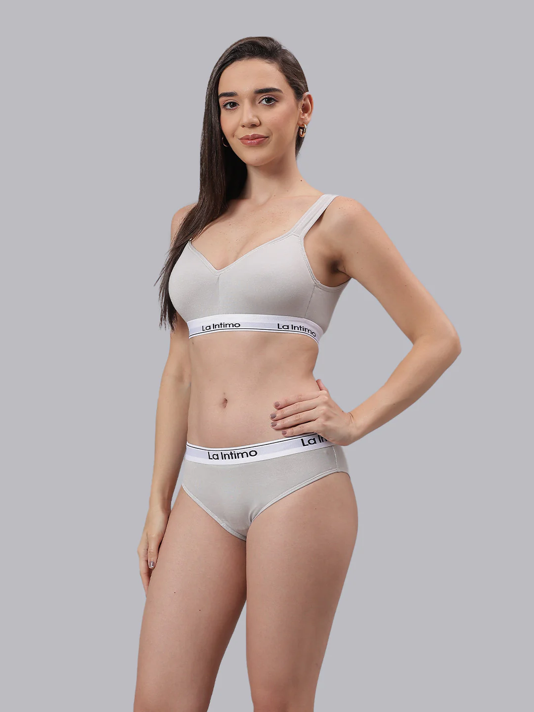 Women Beaut Bikini T-Shirt Bra Combo Set - Image 3