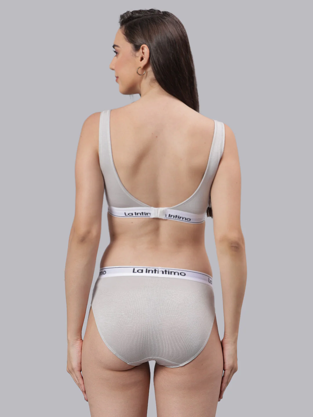 Women Plush Beauty T-Shirt Bra Combo Set - Image 2