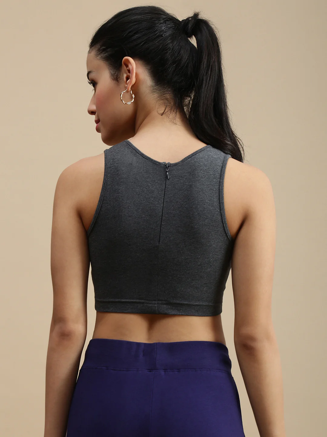 Women Grey Top - Image 2