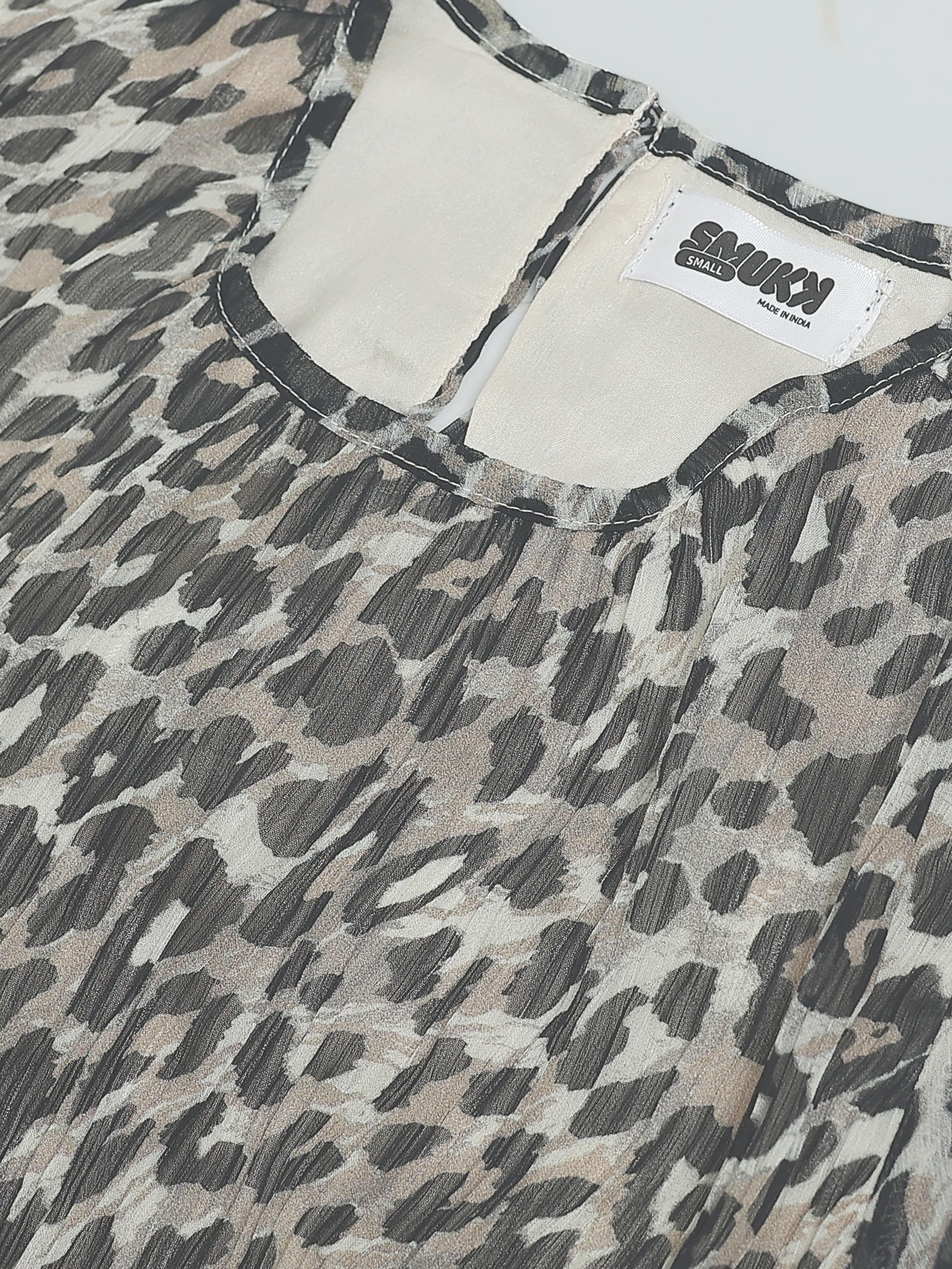 Women Leapord Printed Dress - Image 4