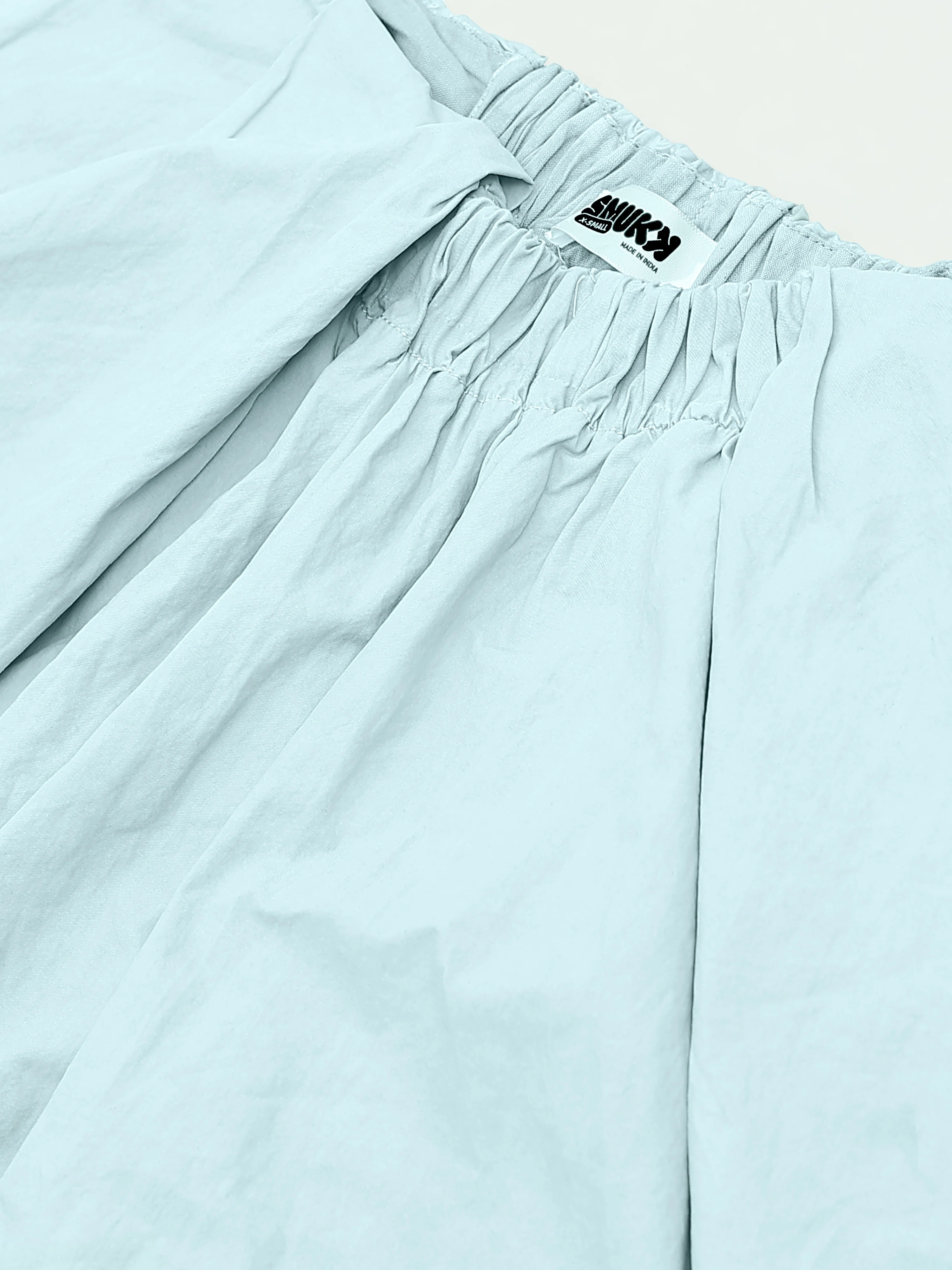Women Blue Flare Fit Pants - Image 5