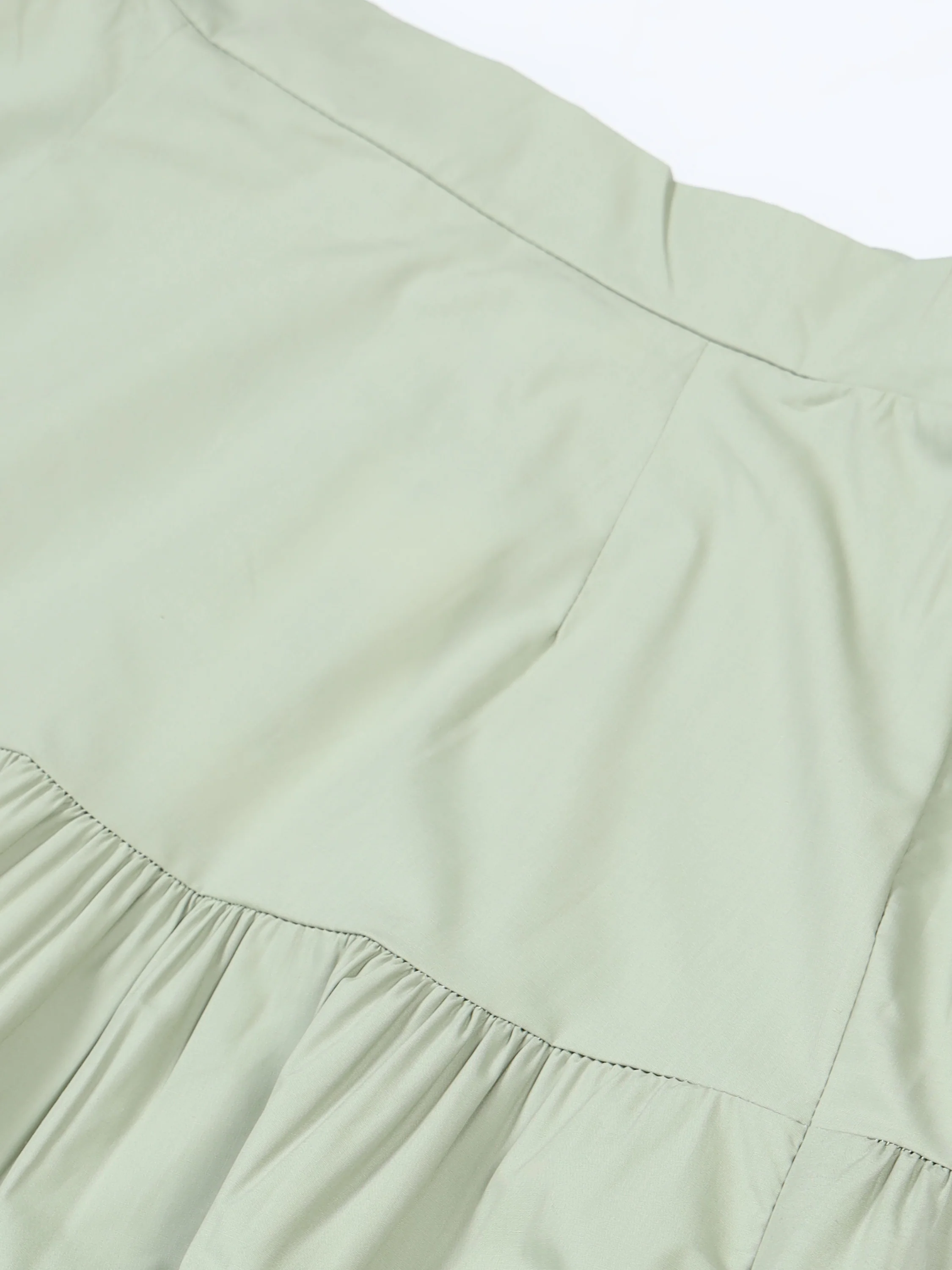 Women Olive and Flare Co-ord Set - Image 8