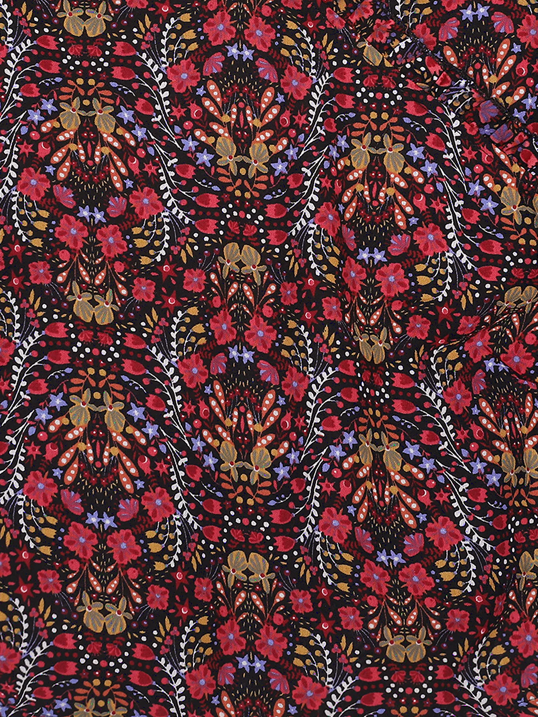 Women Printed Casual Crop Top - Image 8