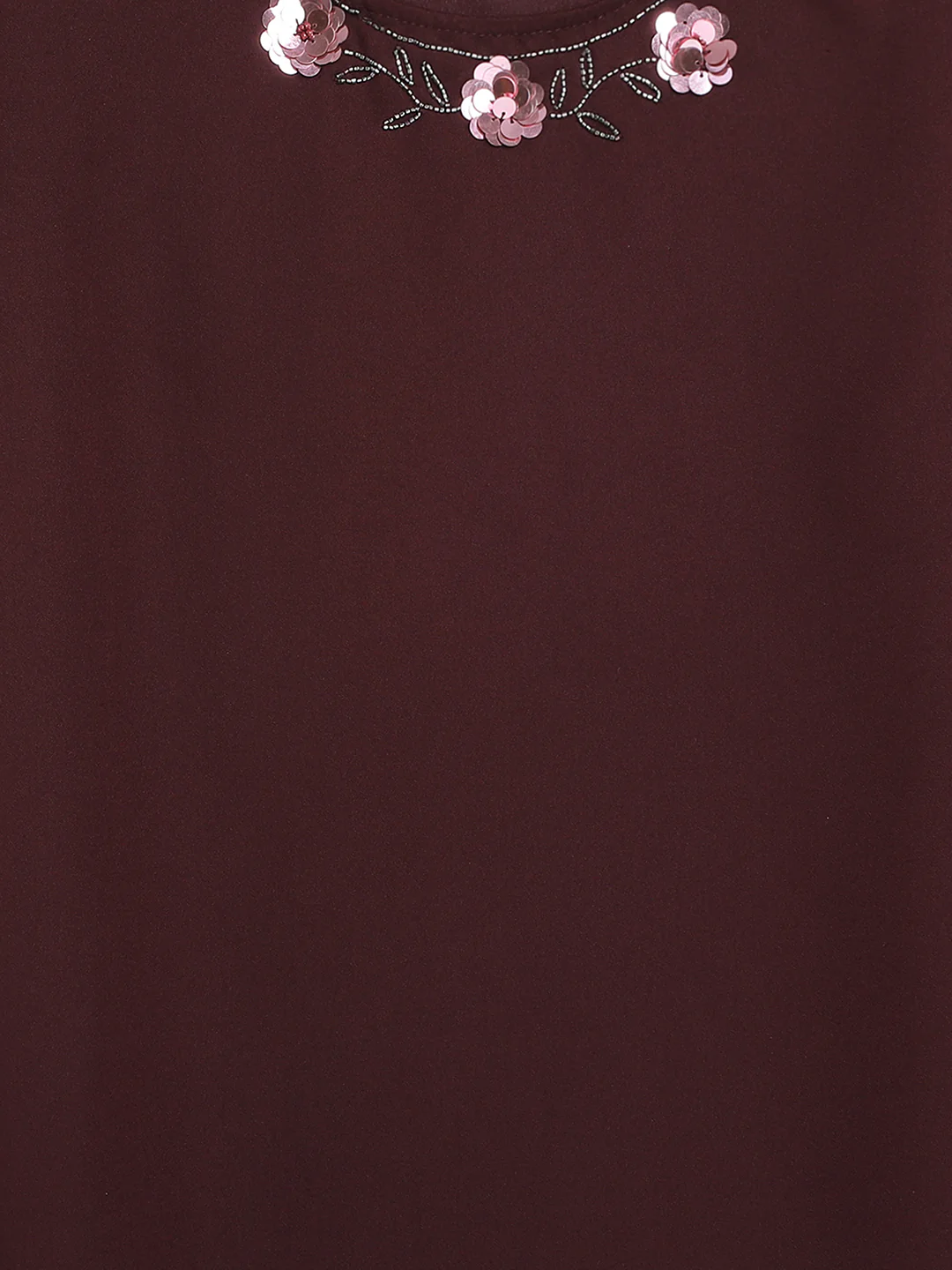 Women Maroon Regular Fit Tops - Image 8