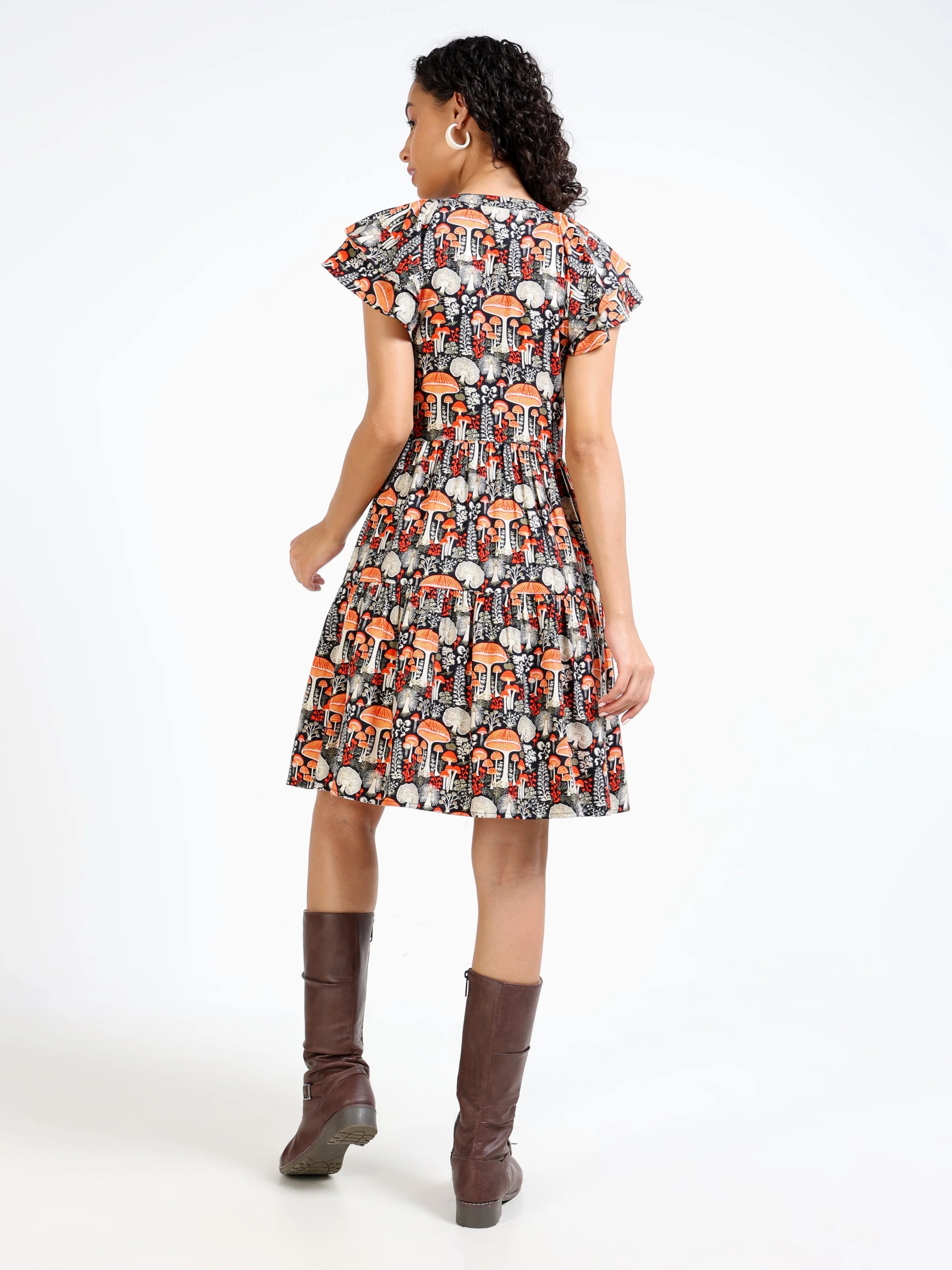 Women Multi Floral Print Dress - Image 2