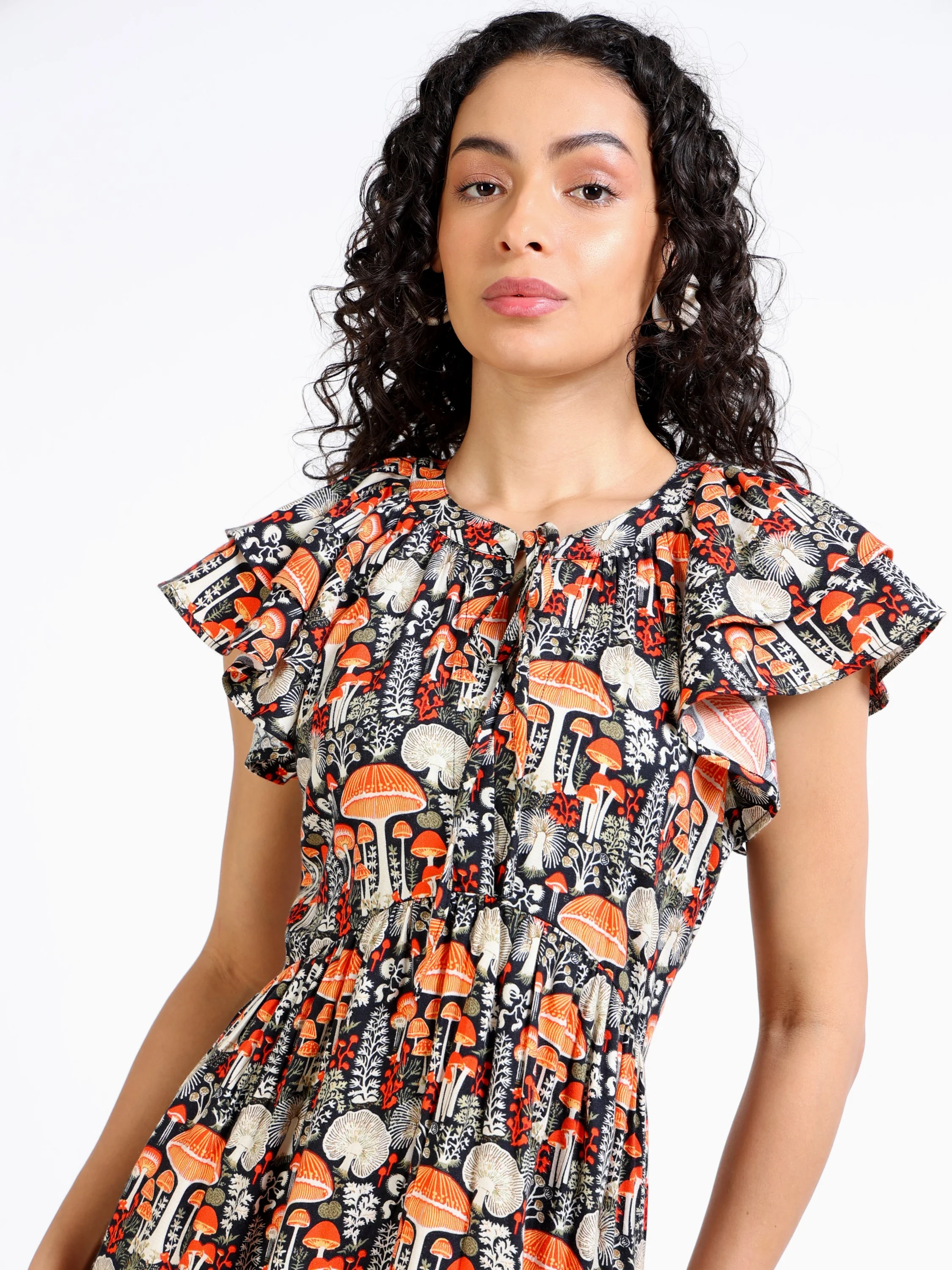 Women Multi Floral Print Dress - Image 3