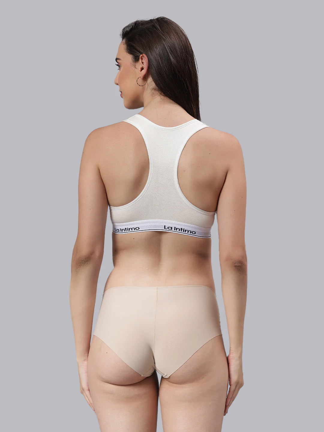 Women Satiny Soft T-Shirt Bra Combo Set - Image 2