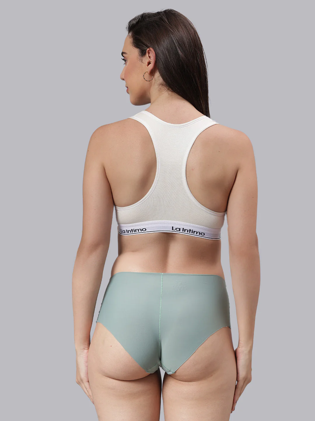 Women Satiny Soft T-Shirt Bra Combo Set - Image 2