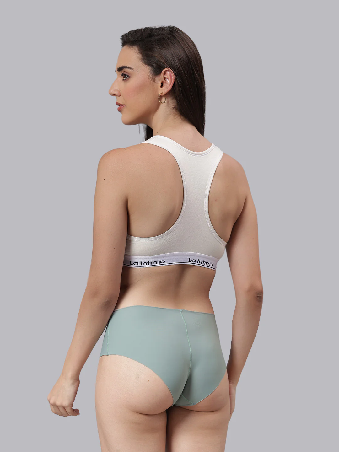 Women Satiny Soft T-Shirt Bra Combo Set - Image 4