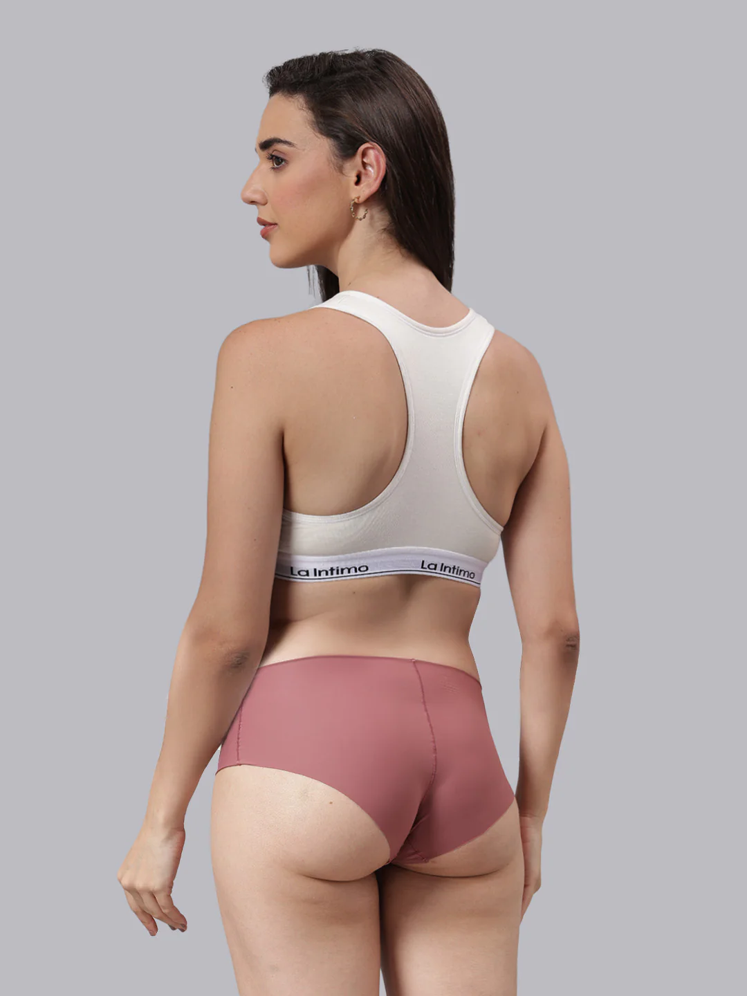 Women Satiny Soft T-Shirt Bra Combo Set - Image 4