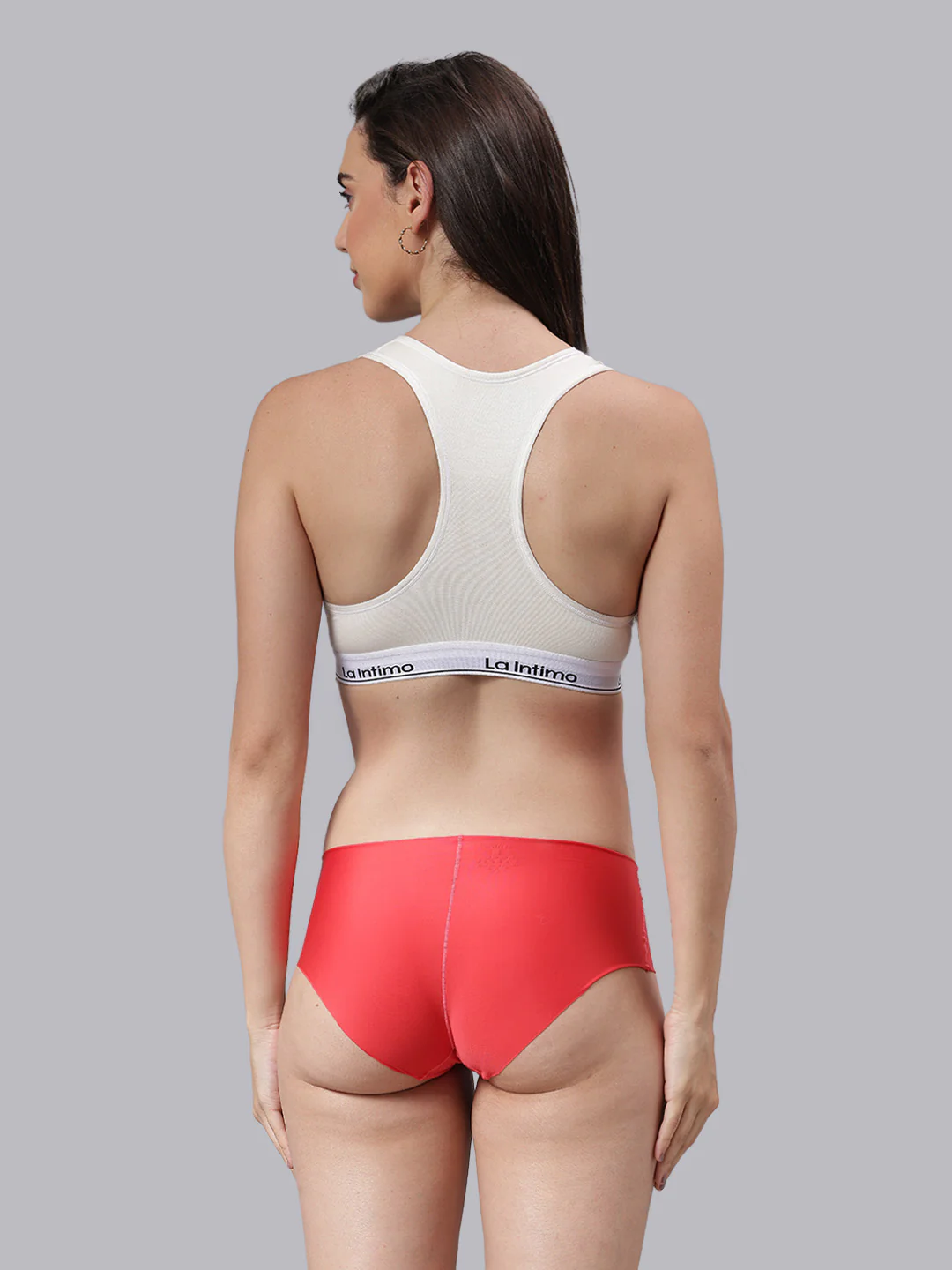 Women Satiny Soft T-Shirt Bra Combo Set - Image 2