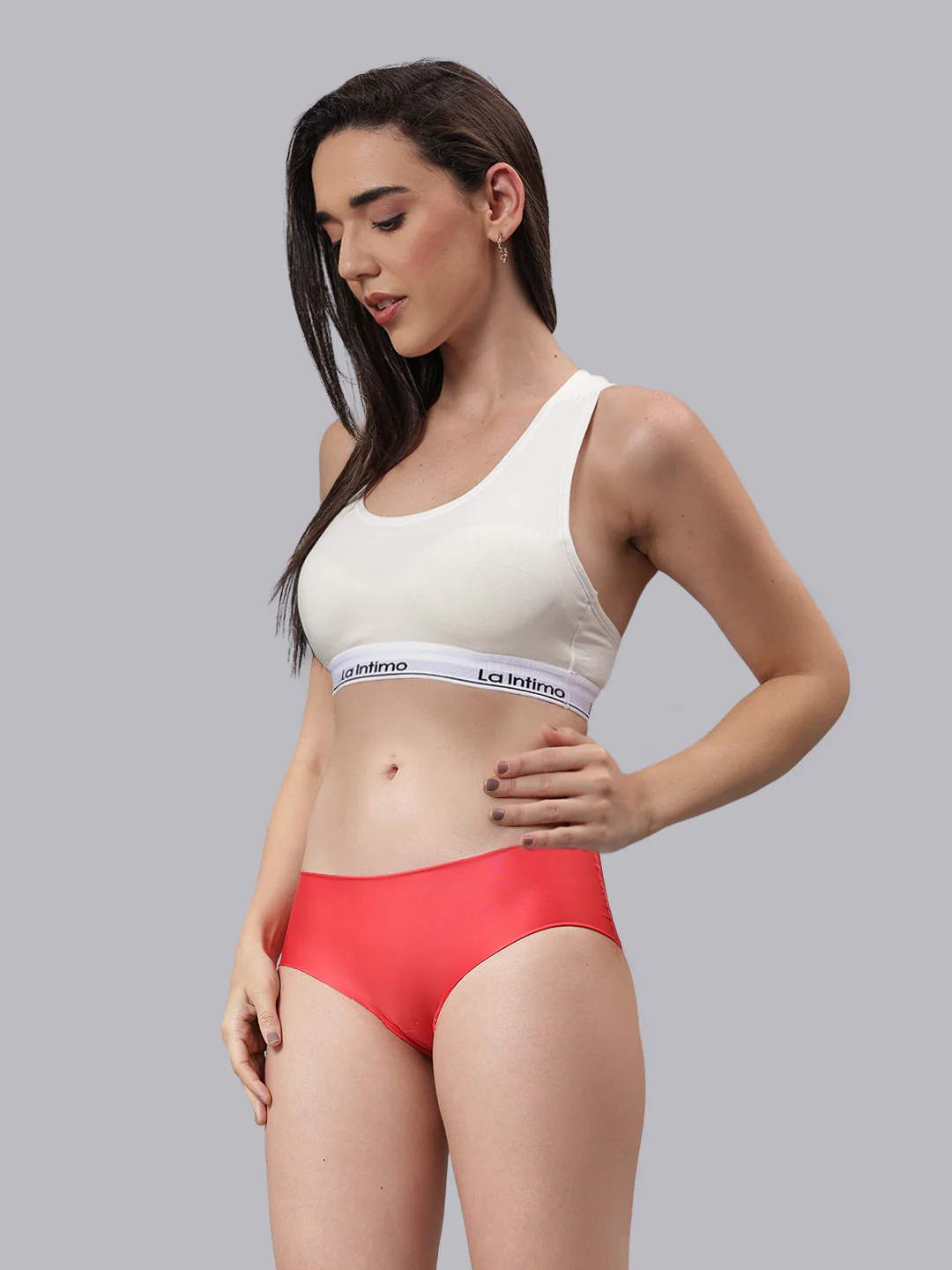 Women Satiny Soft T-Shirt Bra Combo Set - Image 3