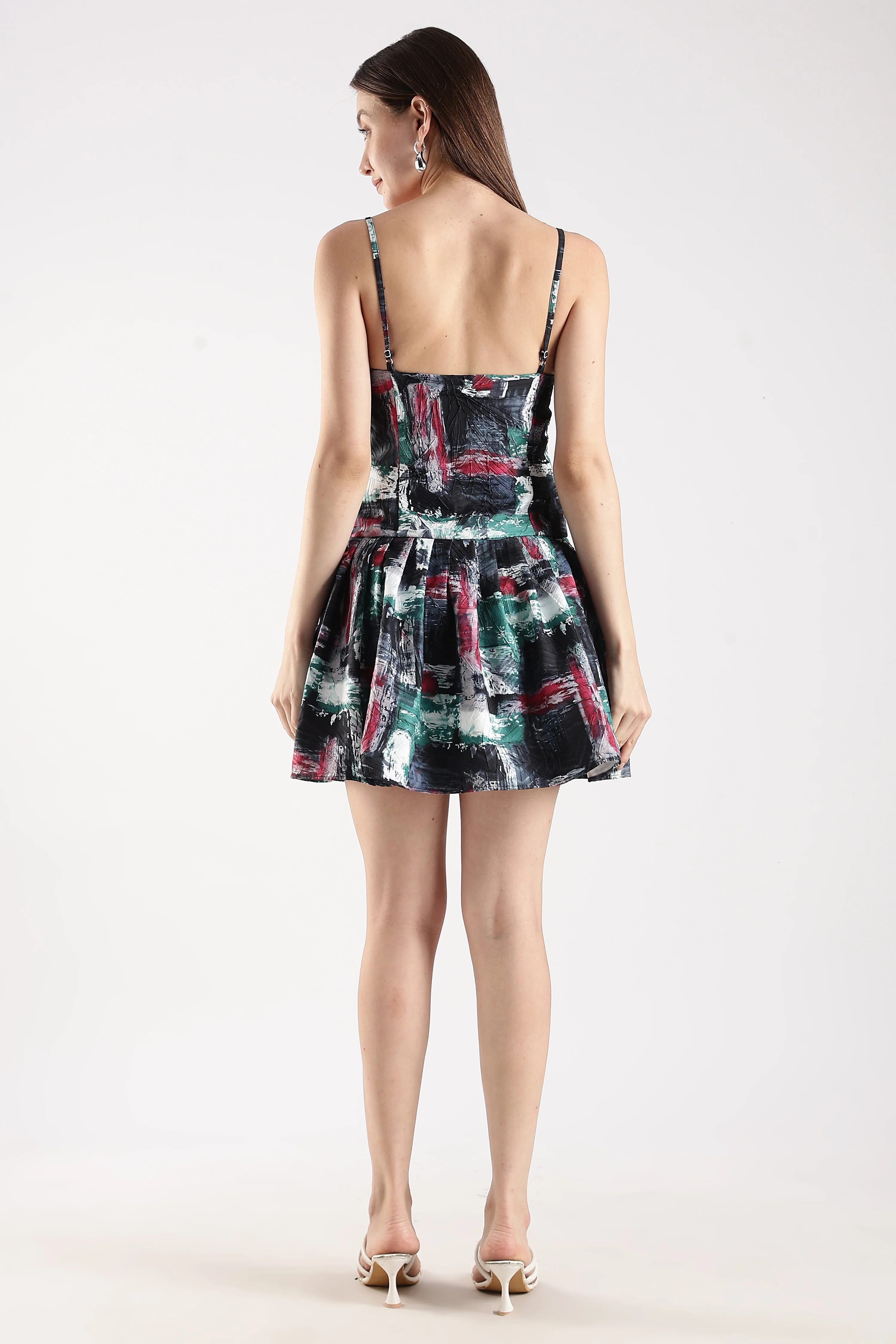 Women Multicolor Fit & Flare Dress - Image 2
